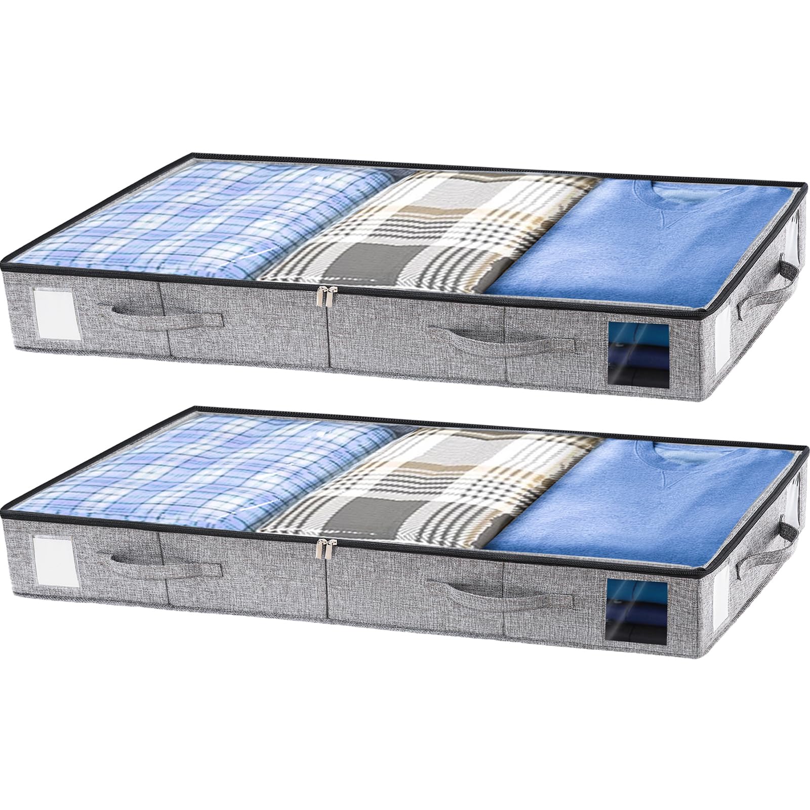 2 Pack Under Bed Storage Containers (2 Count)