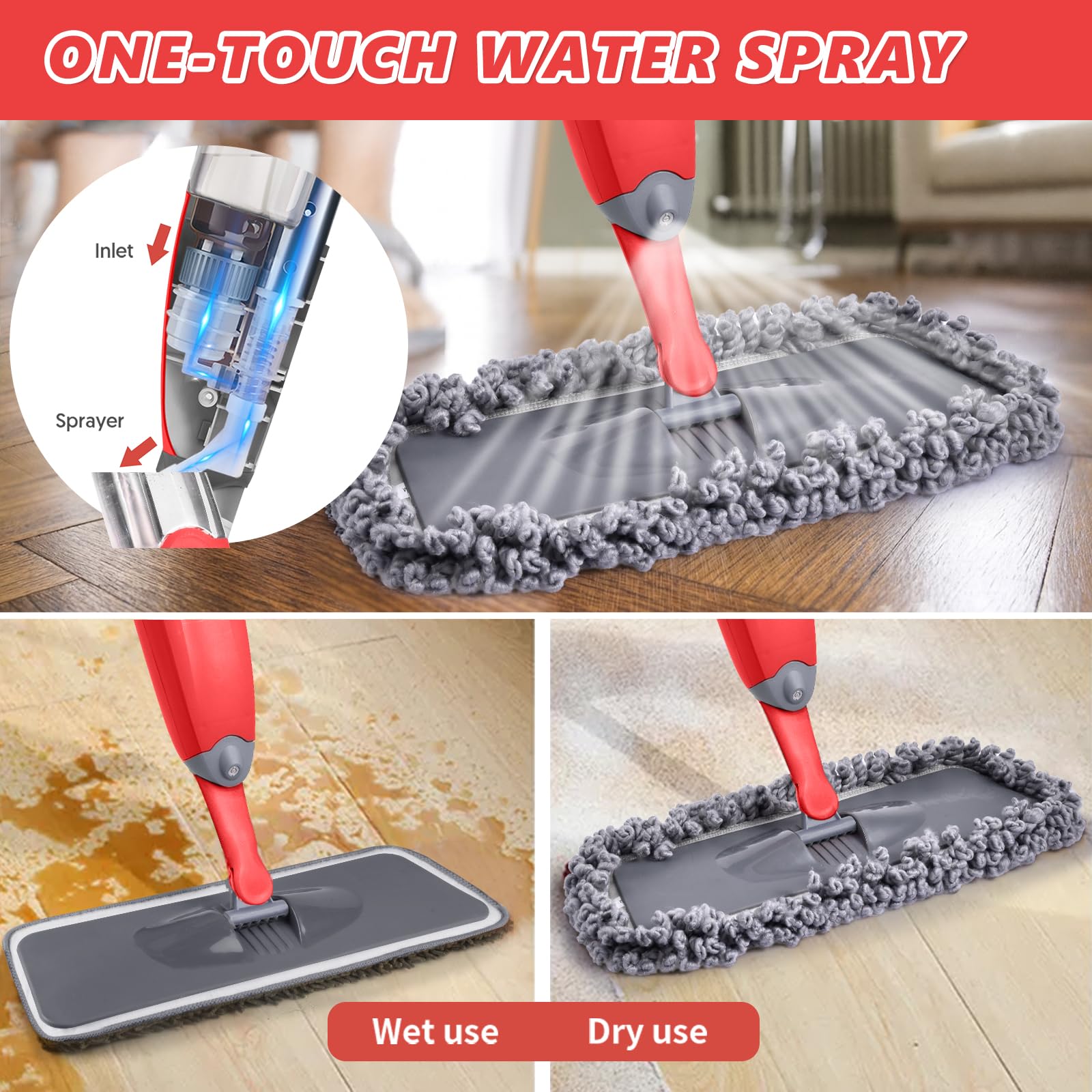 Dust Mop for Hardwood Floors