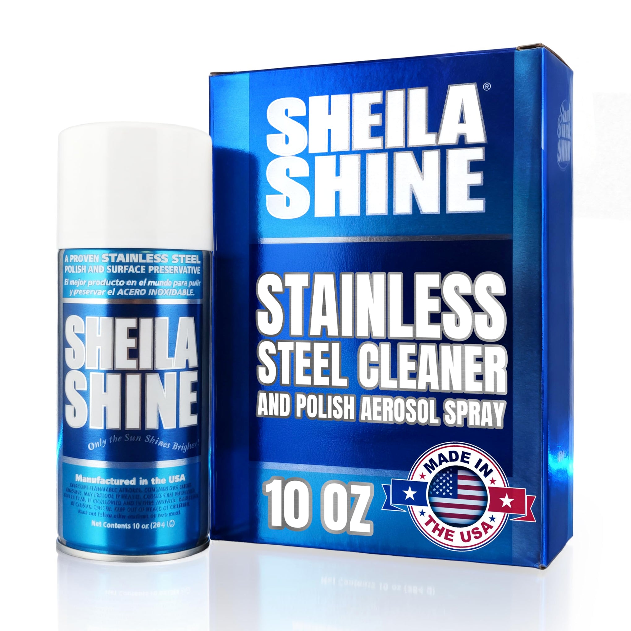 10oz Stainless Steel Cleaner and Polish (10 Fl Oz)