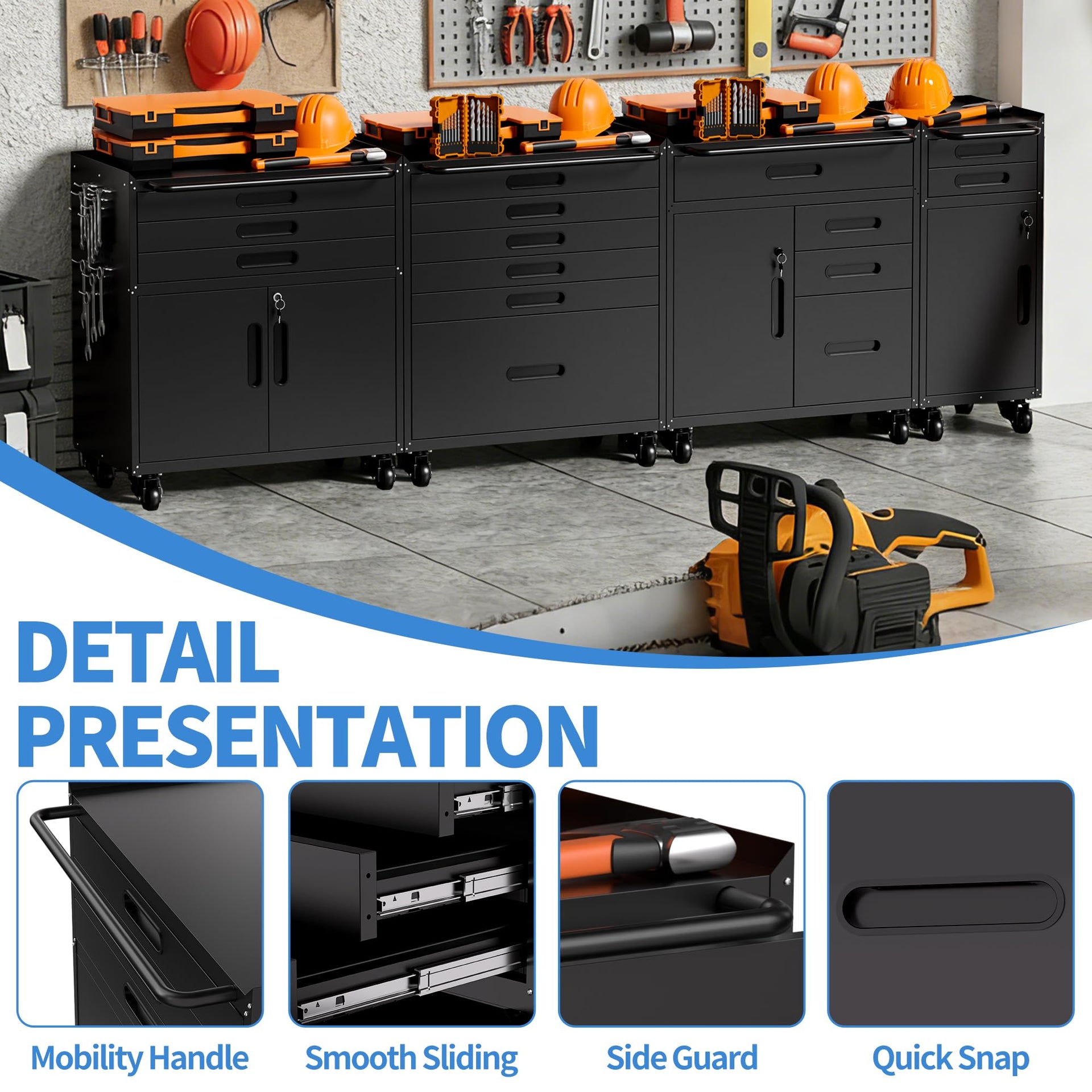 Metal Storage Cabinet for Garage