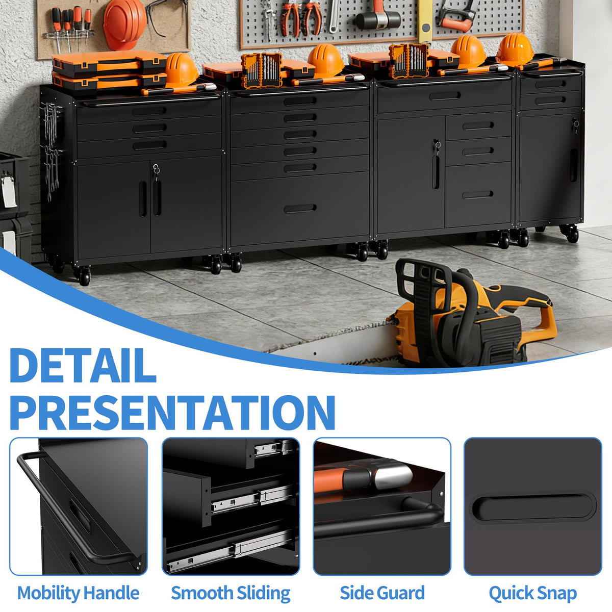 Metal Storage Cabinet for Garage