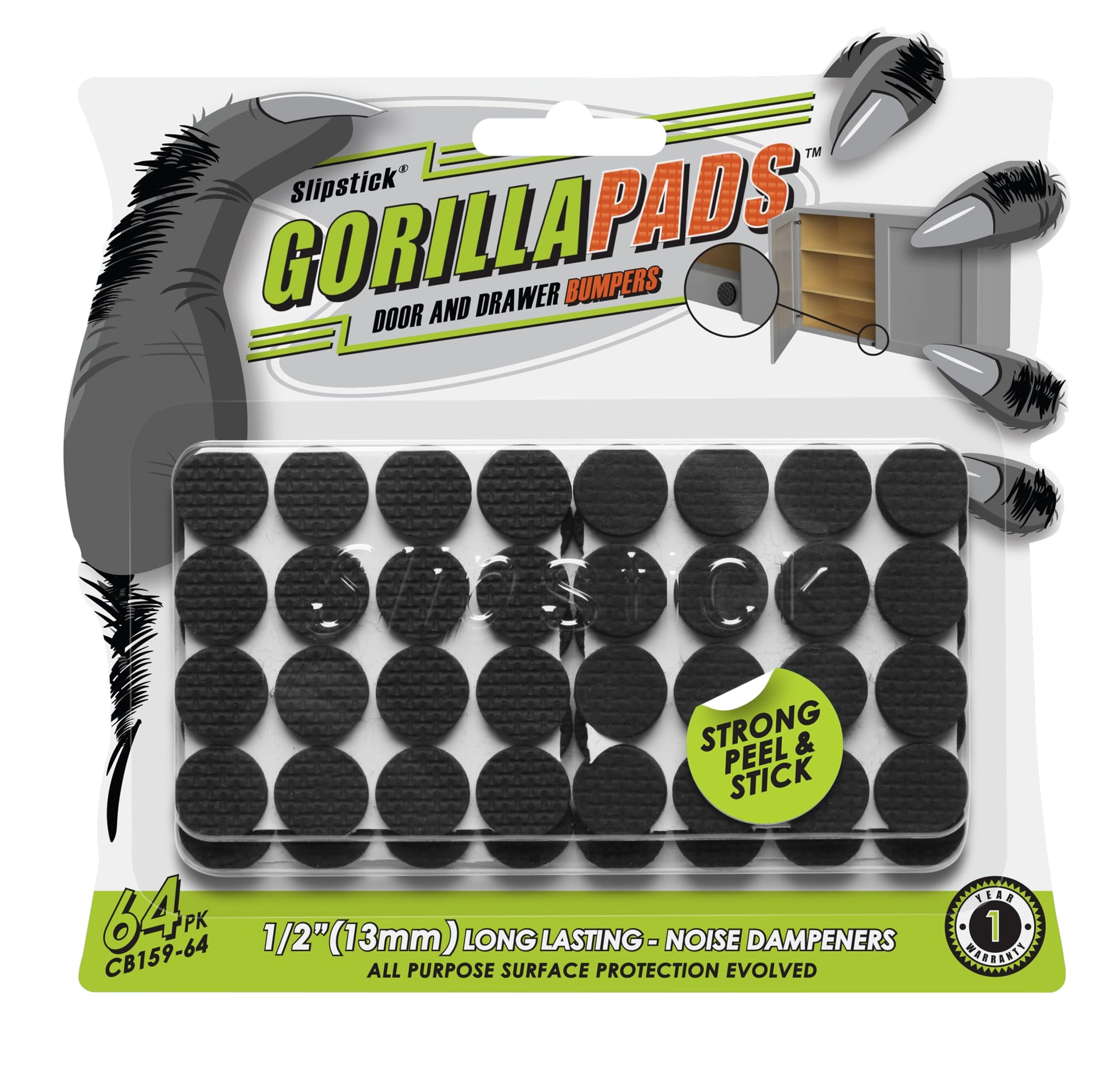 GorillaBumperPads Premium 1 (64 Count)