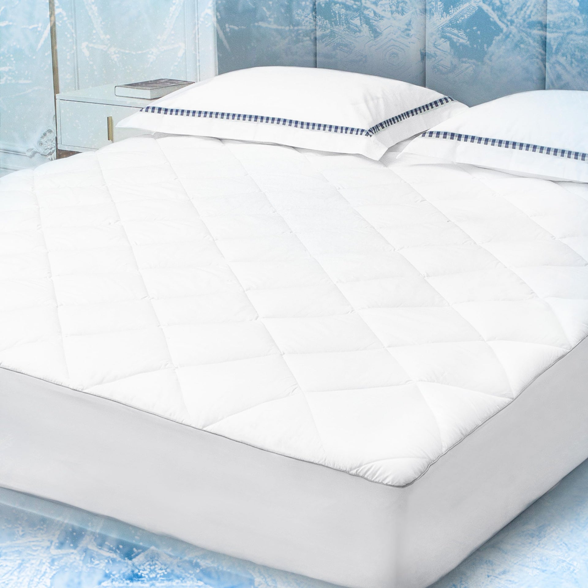 Cooling Full Mattress Pad for Hot Sleepers