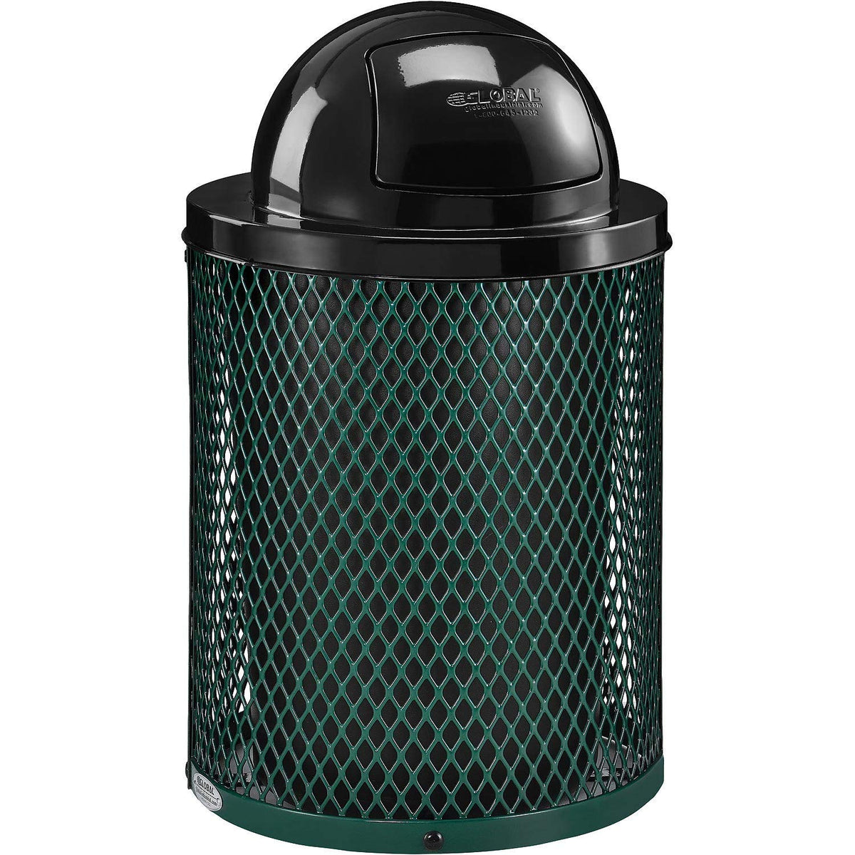 36 Gallon Outdoor Commercial Trash Can