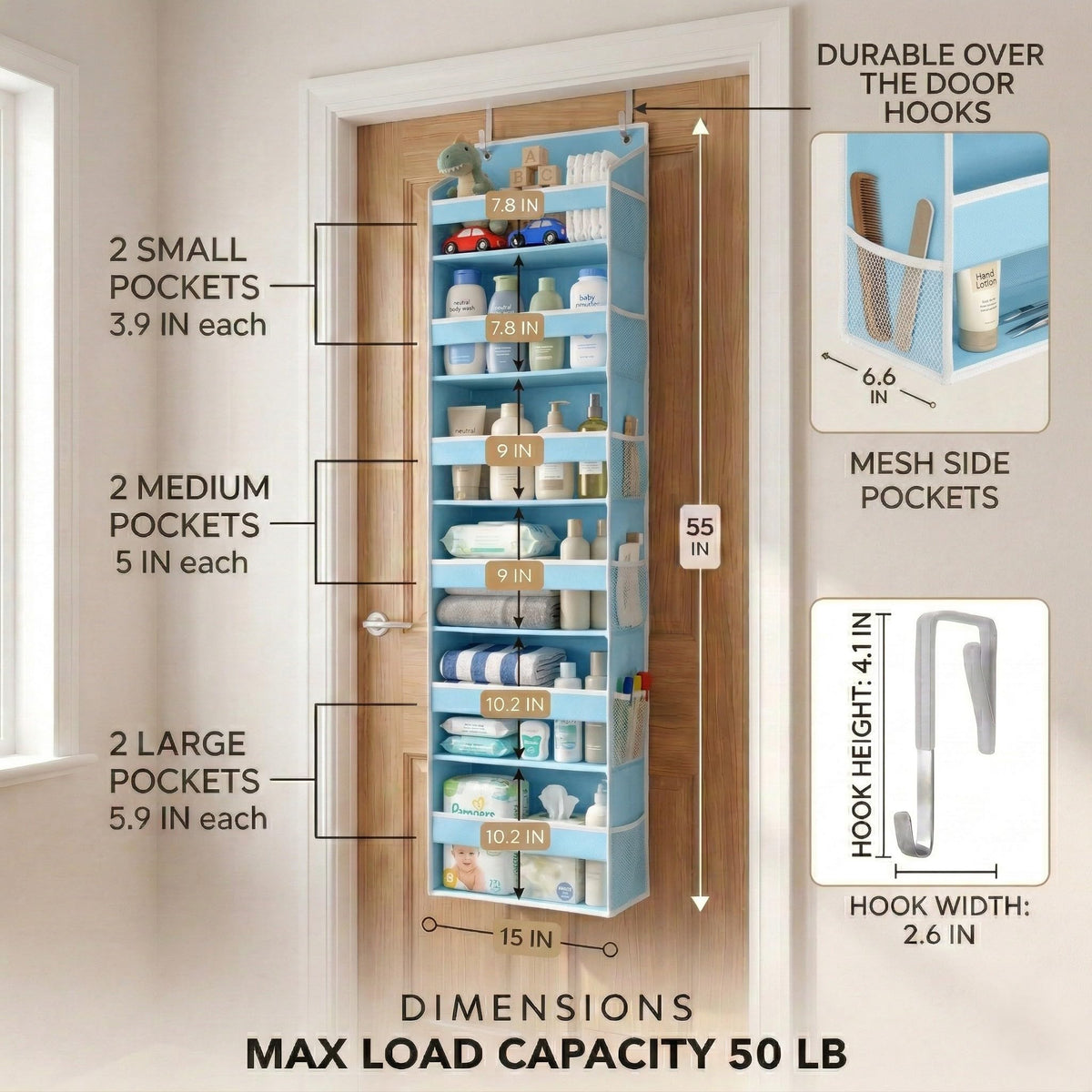 Over the Door Organizer (2 Count)