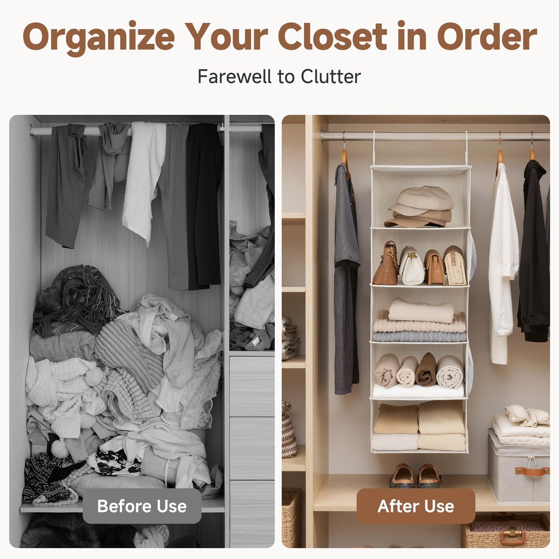 Hanging Closet Organizer