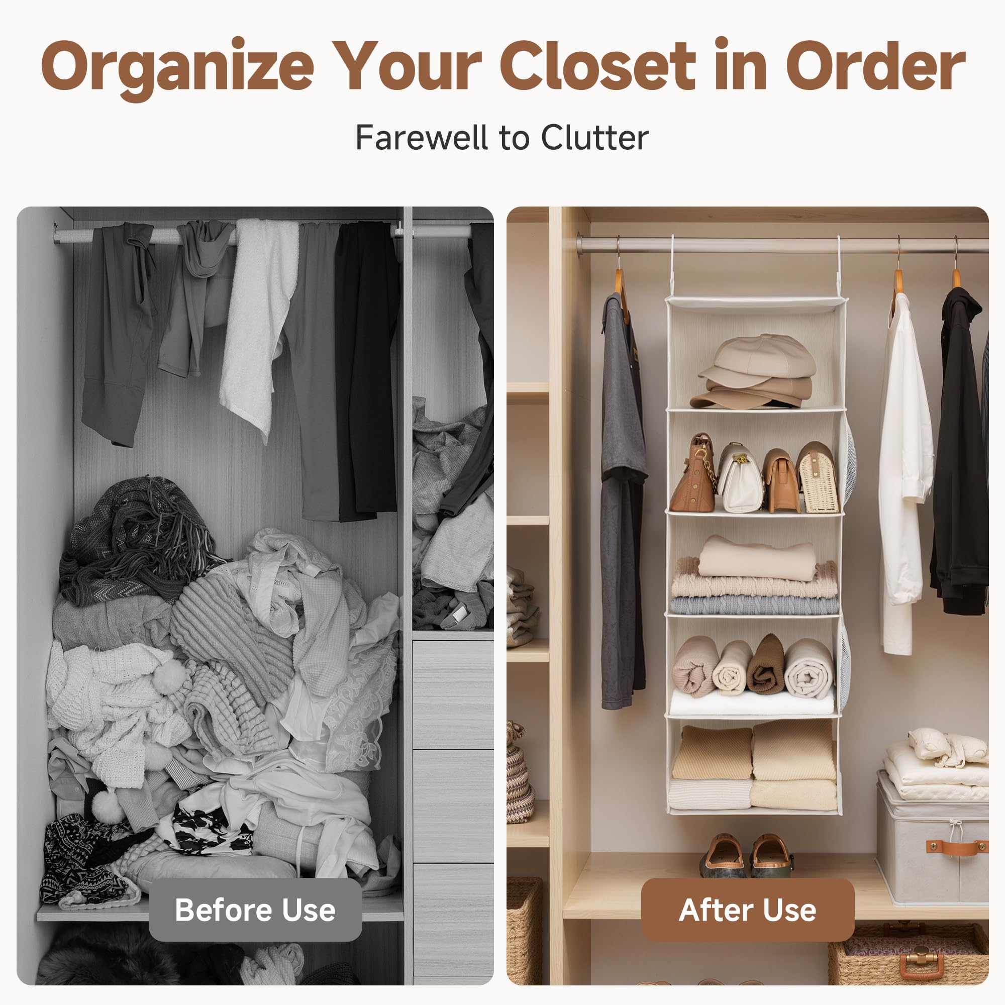Hanging Closet Organizer