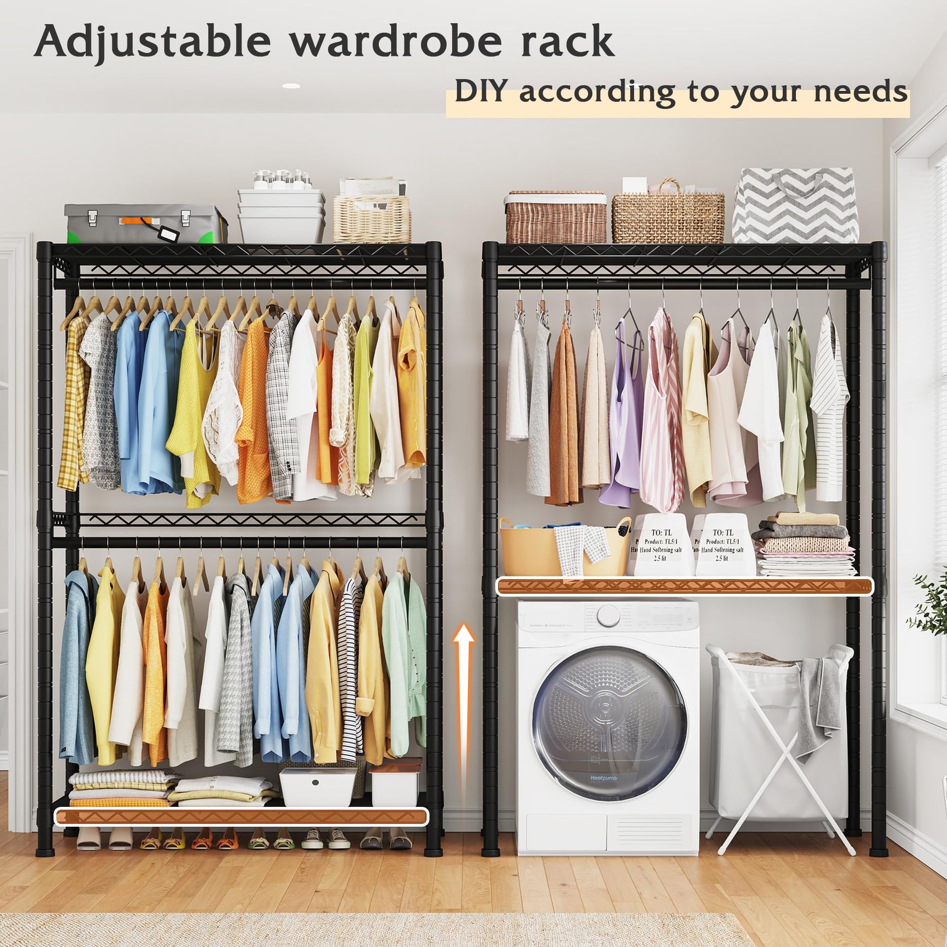 Clothes Rack Heavy Duty Clothing Rack