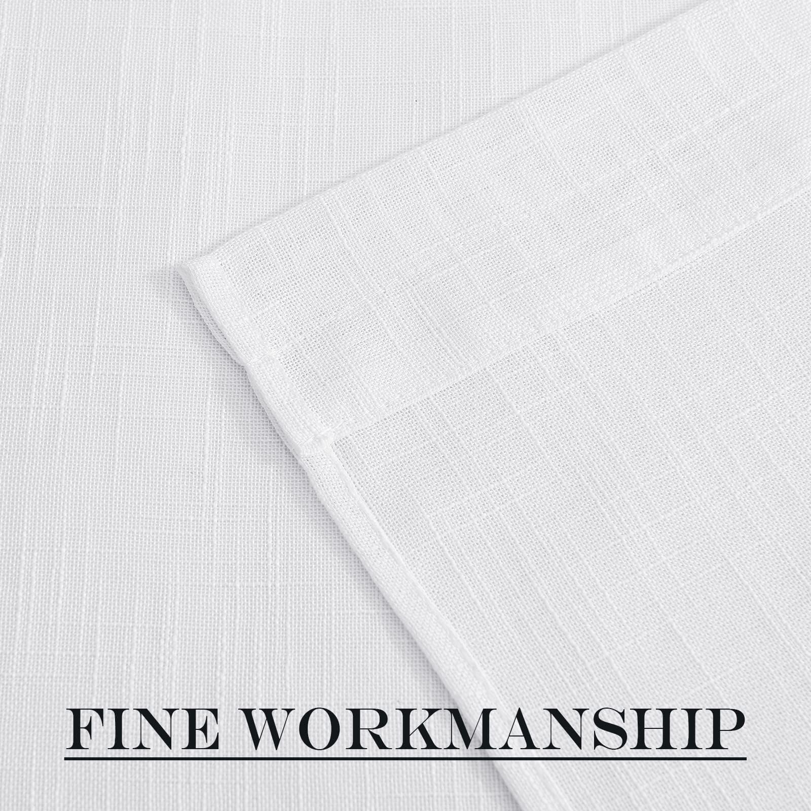 White Sheer Curtains for French Front Door