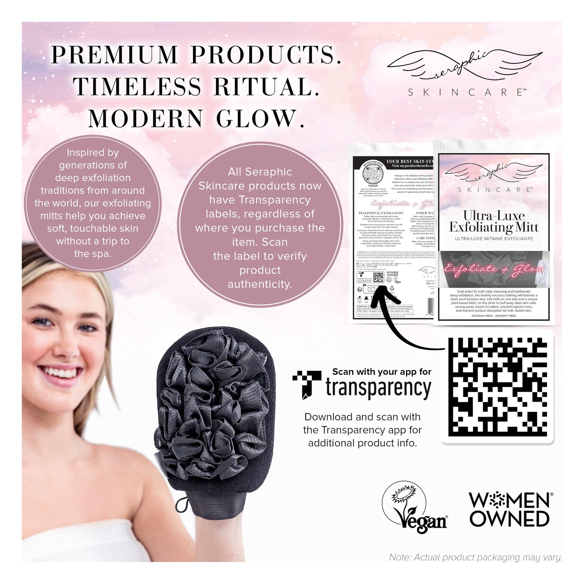 Ultra Luxe Korean Exfoliating Mitt