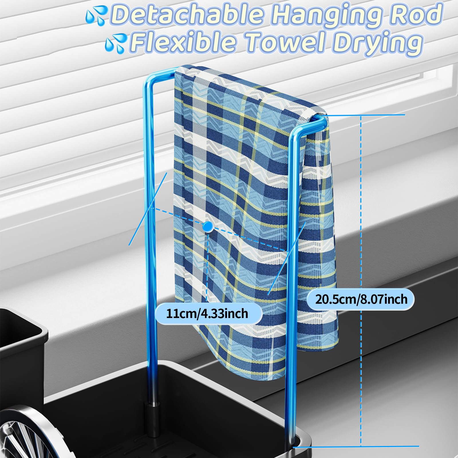 Sponge Holder for Kitchen Sink