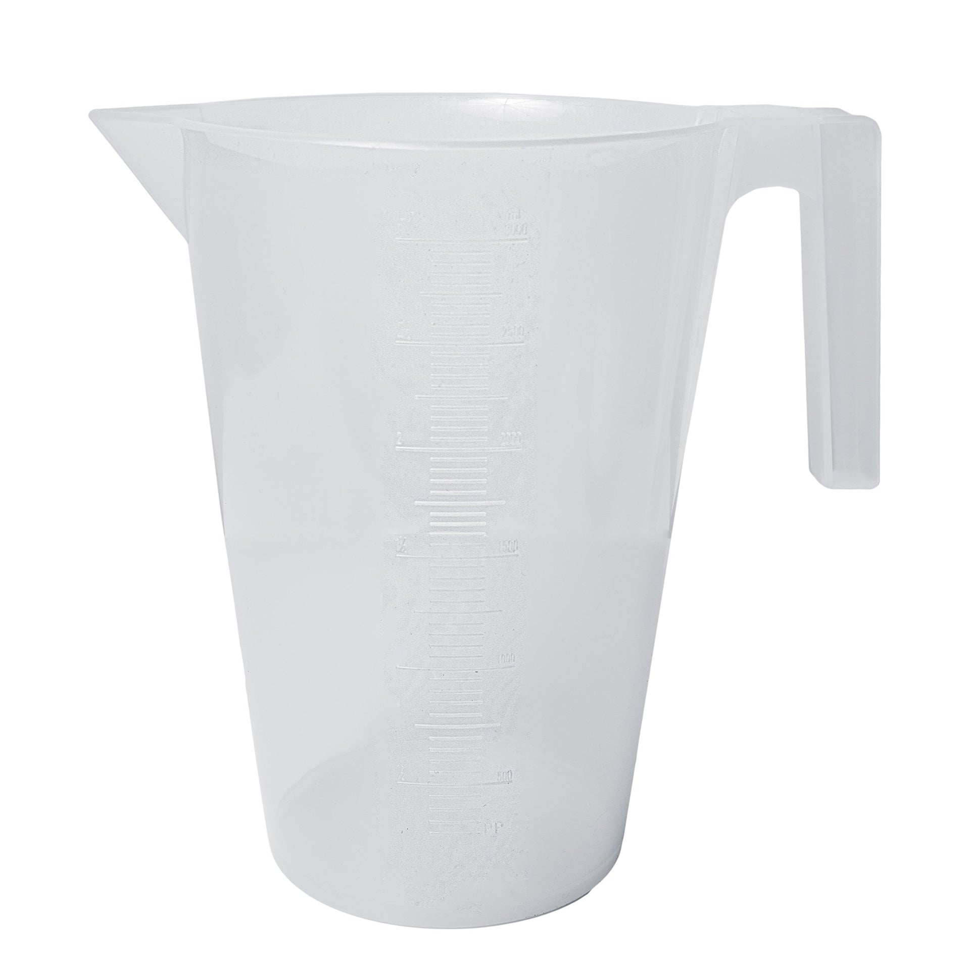 SP Bel Art Tall Form 3000 ml Polypropylene Graduated Pitcher