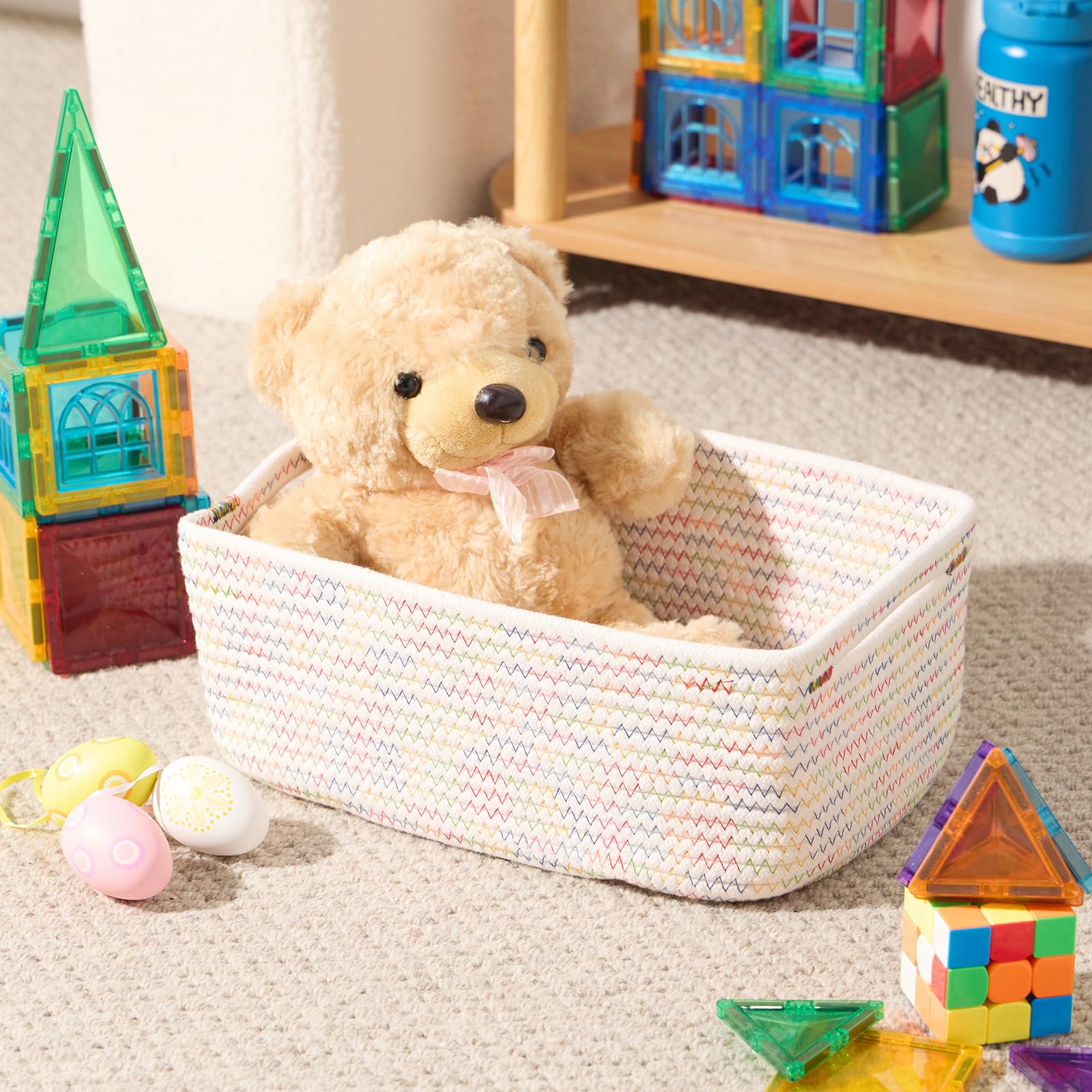 Small Storage Baskets for Organizing (4 Count)