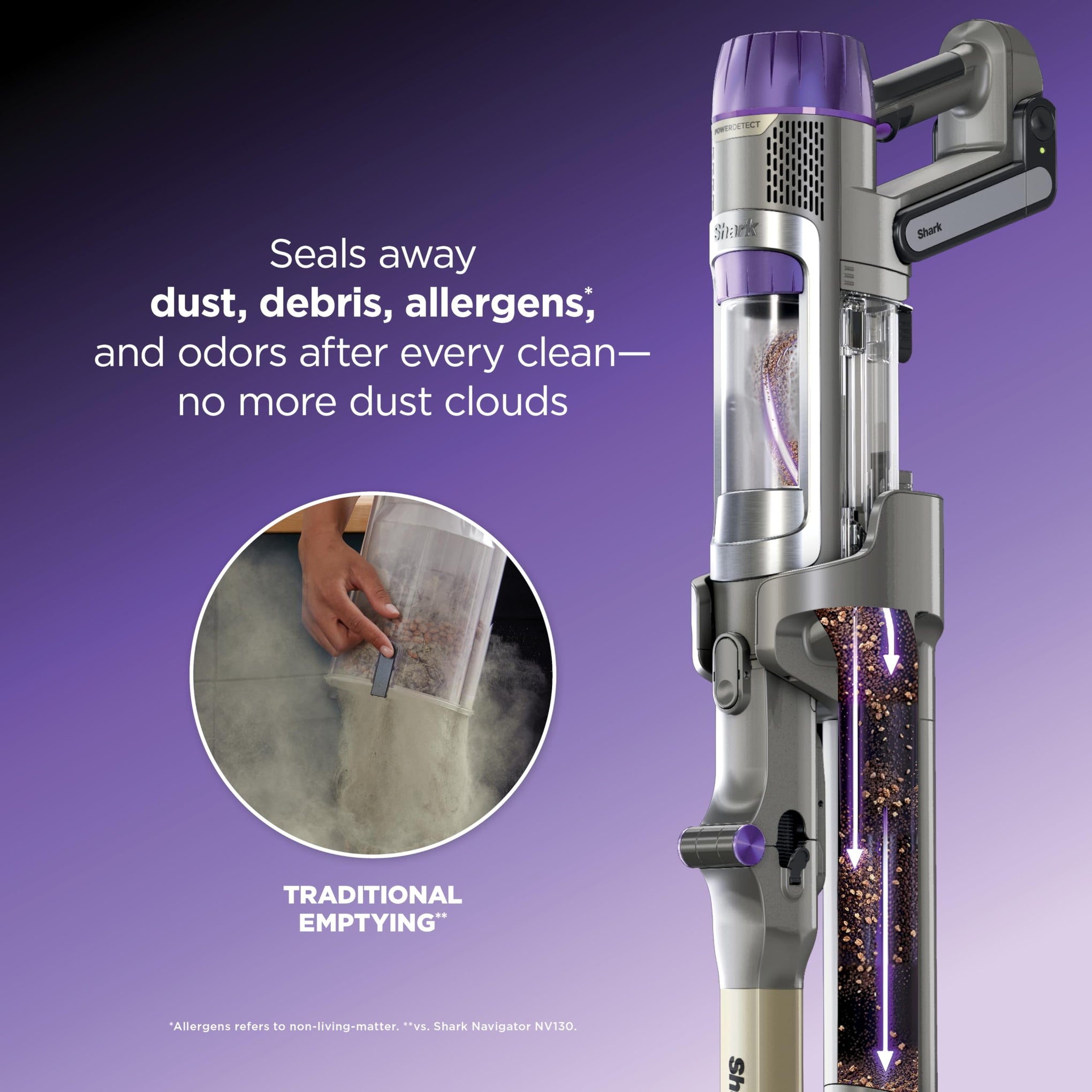 PowerDetect Clean & Empty Cordless Stick Vacuum