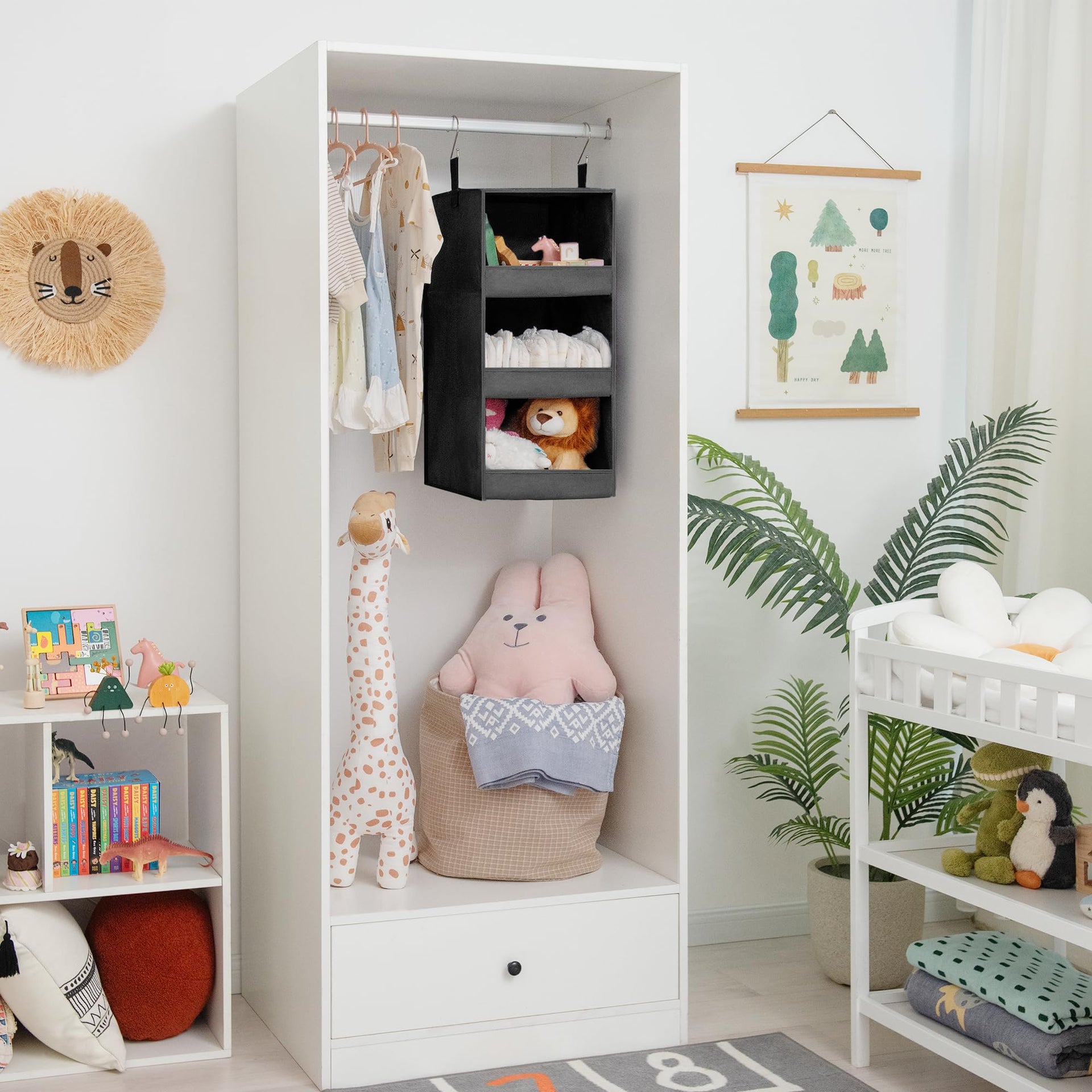 3 Shelf Hanging Closet Organizer (2 Count)