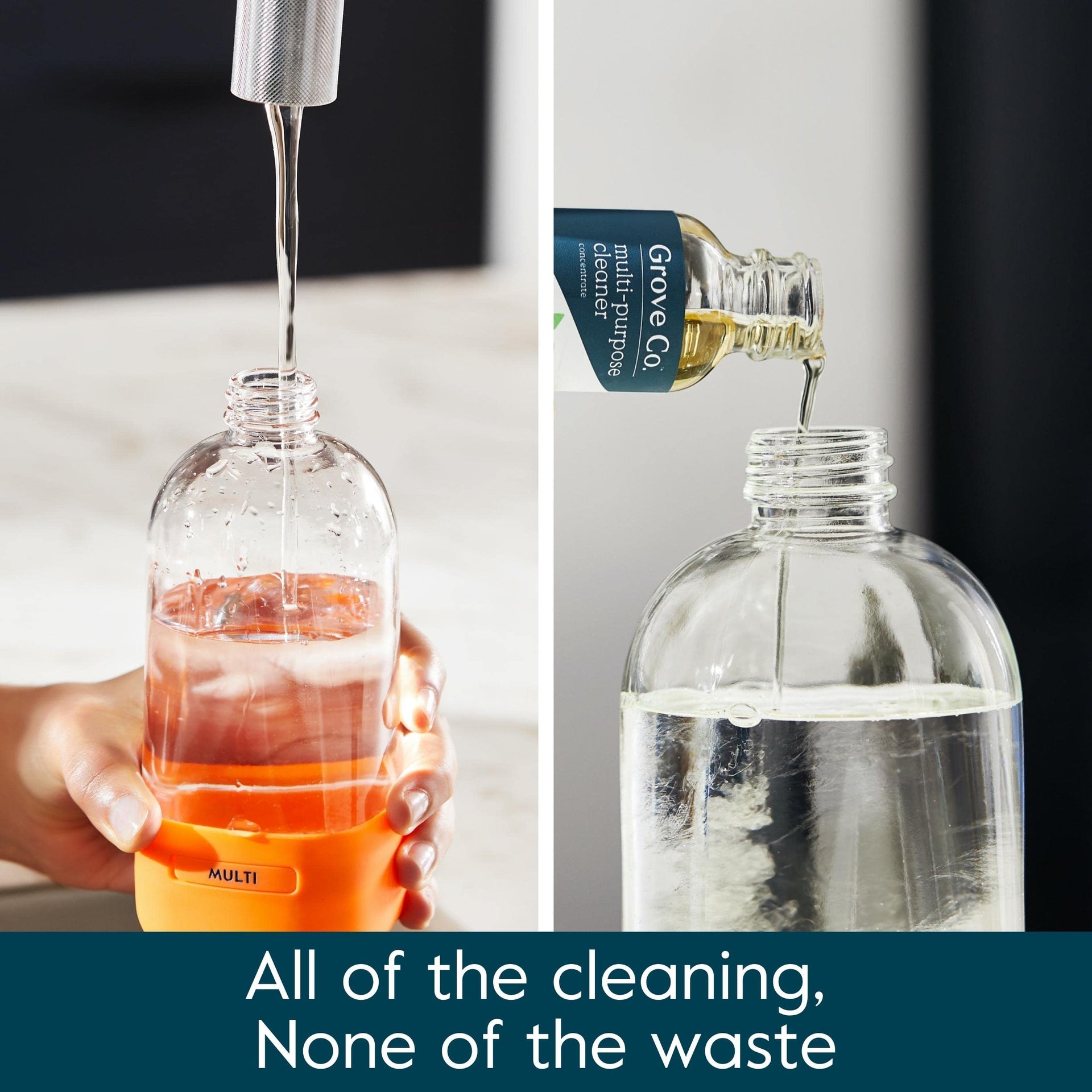Multi Purpose Cleaner Refills & Glass Bottle (32 Fl Oz) - ModHome Supplies