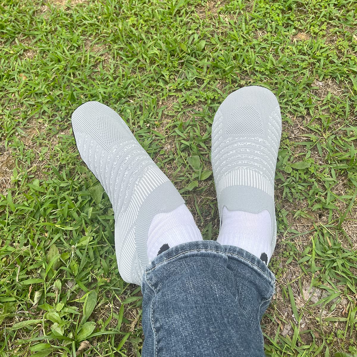 Adult Indoor House Slippers Socks Travel Lightweight Comfort Non Slip Grip House Floor Home Shoes for Women Men