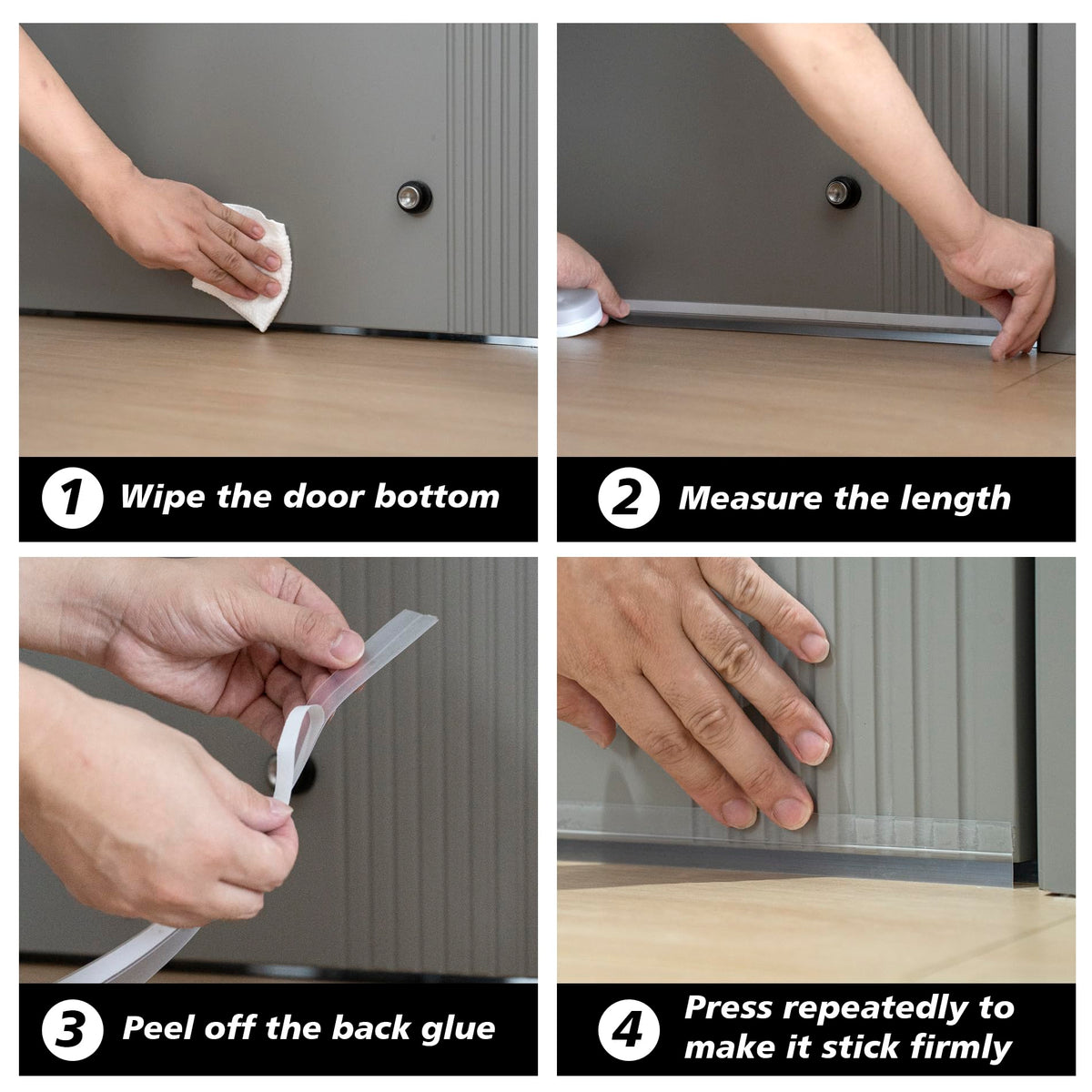 25mm 16.4 Feet Silicone Weather Stripping Door Seal (16.4 Foot)