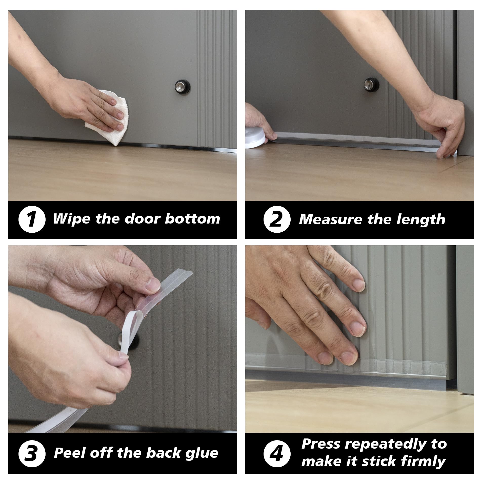 25mm 16.4 Feet Silicone Weather Stripping Door Seal (16.4 Foot)