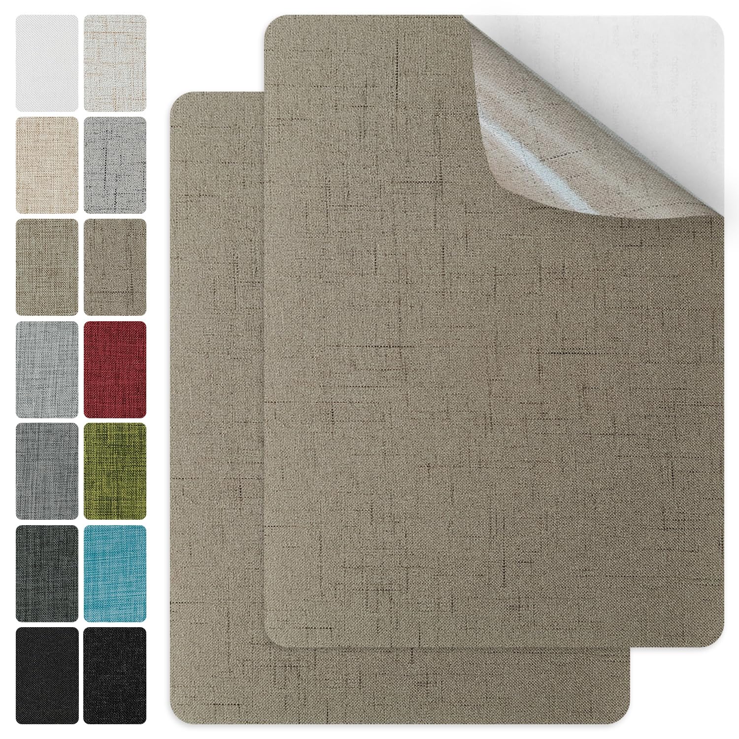 2Pcs Linen Repair Patches (2 Count)