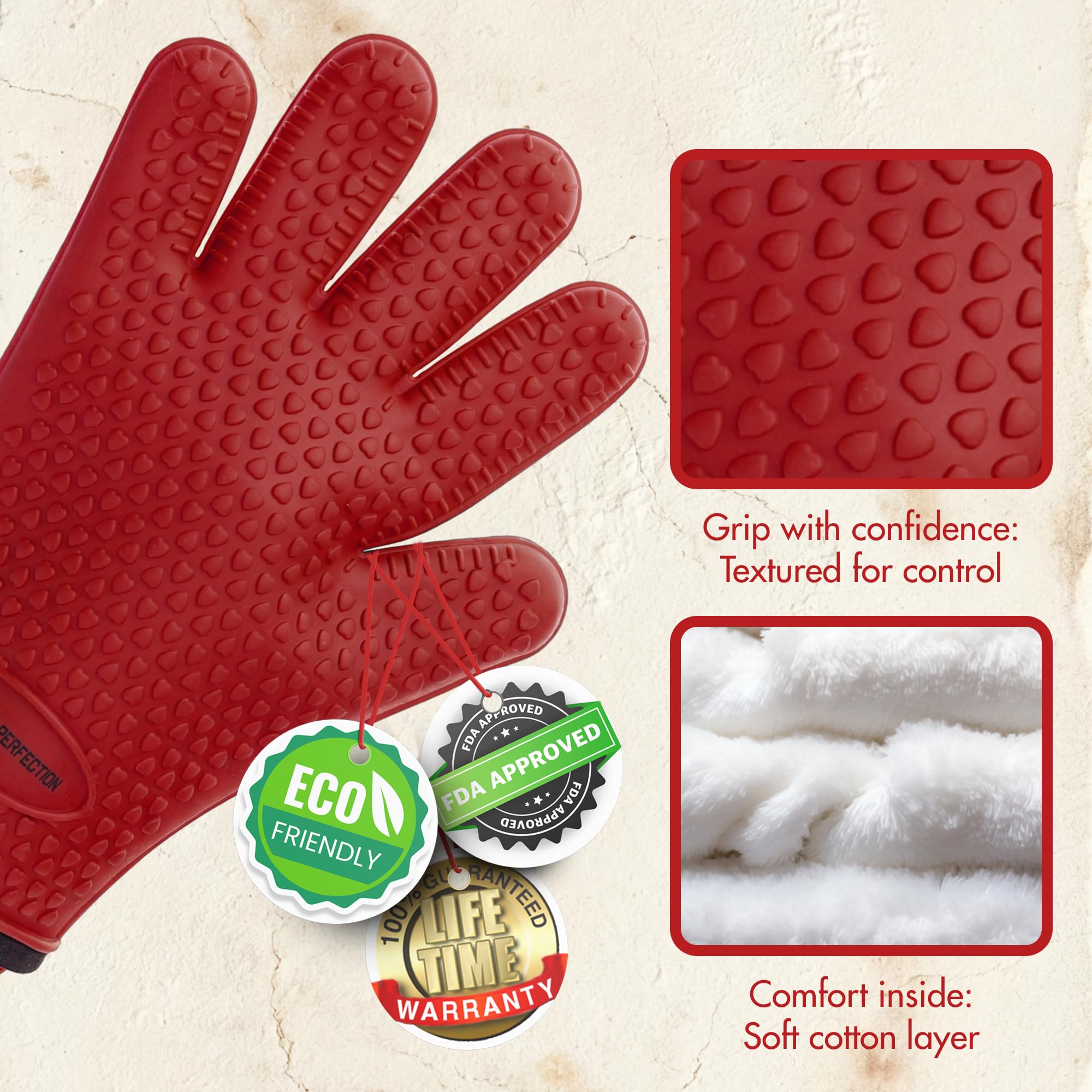 XL Silicone Griddle Gloves