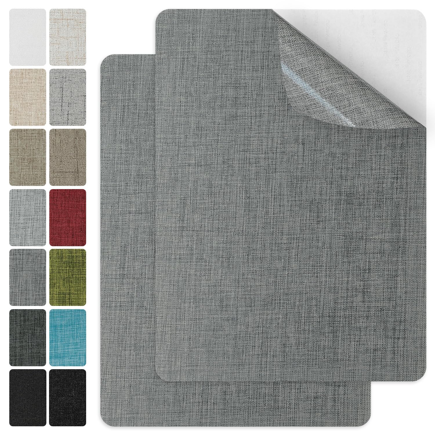 2Pcs Linen Repair Patches (2 Count)