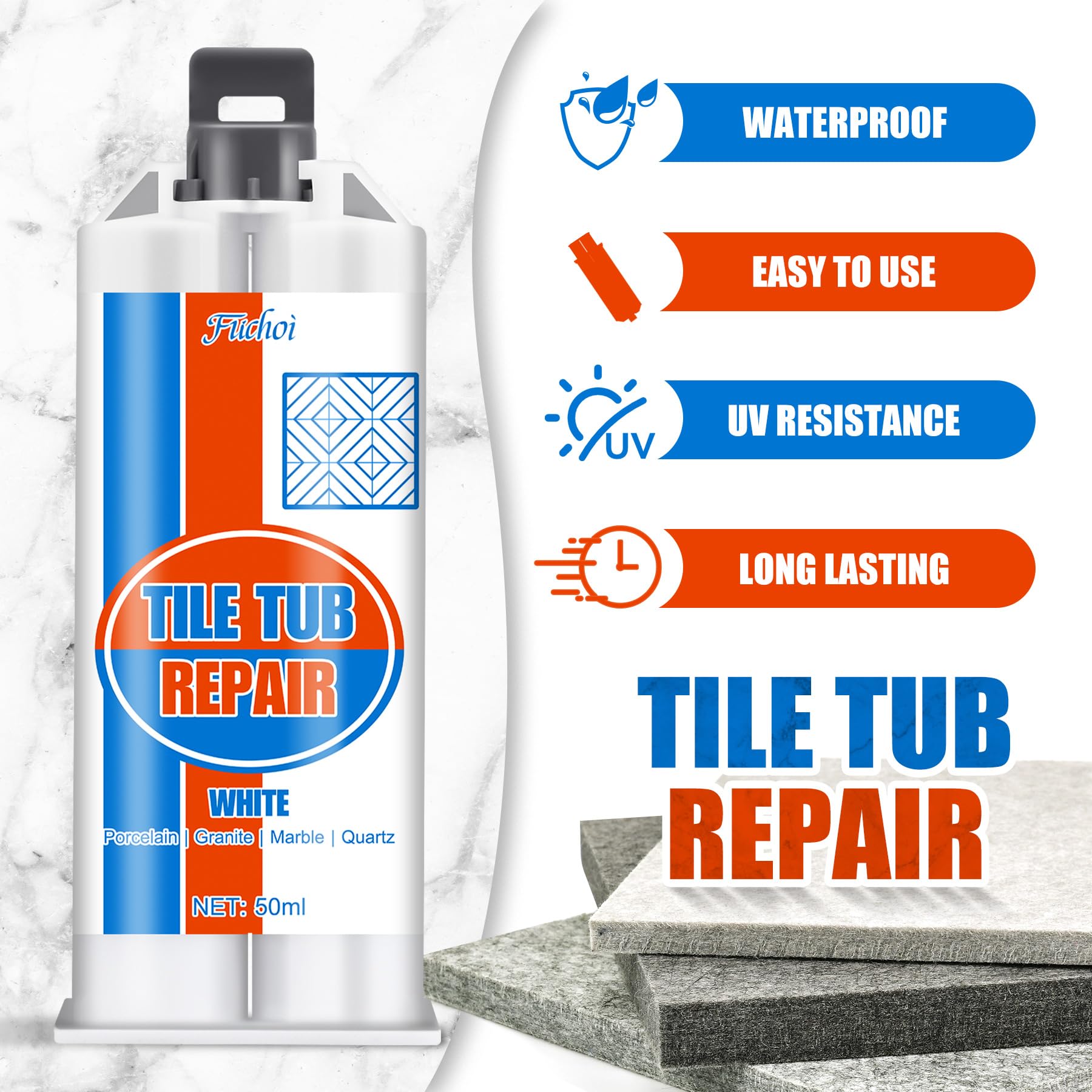 Ceramic Tile Repair Kit 3.4oz