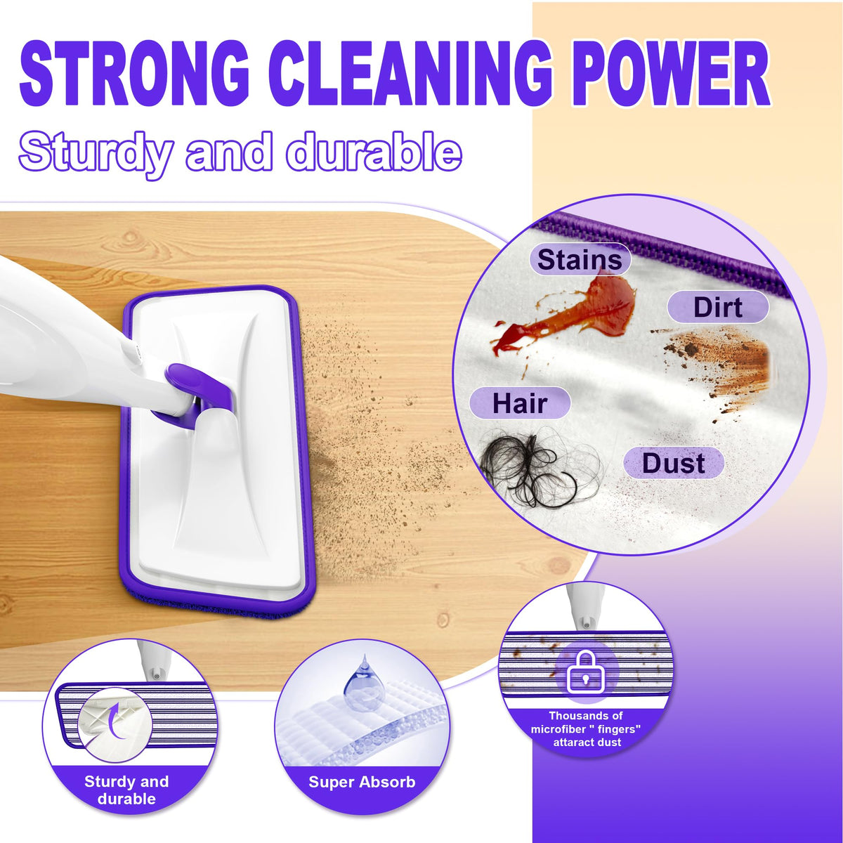 Spray Mops for Floor Cleaning
