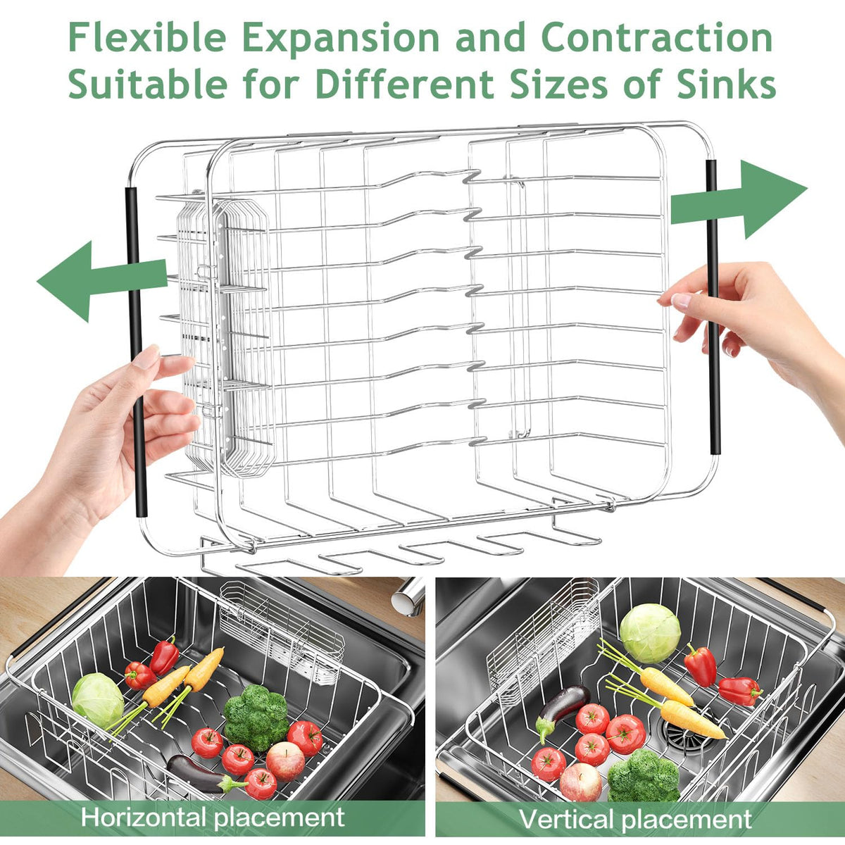 Dish Drying Rack in Sink
