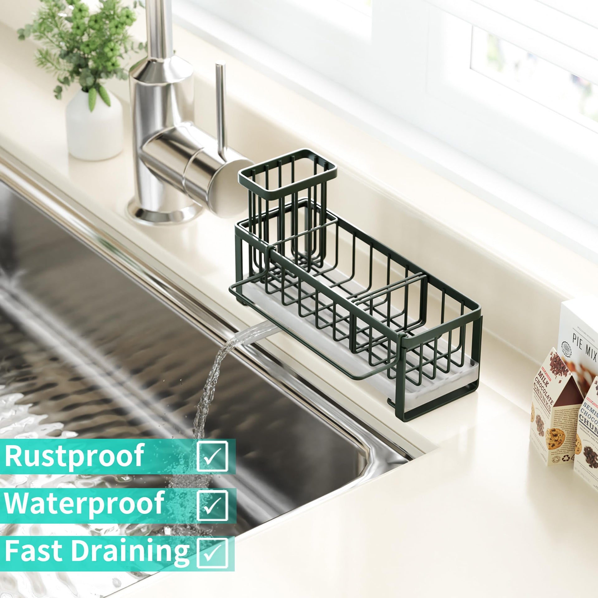 Sponge Holder for Kitchen Sink