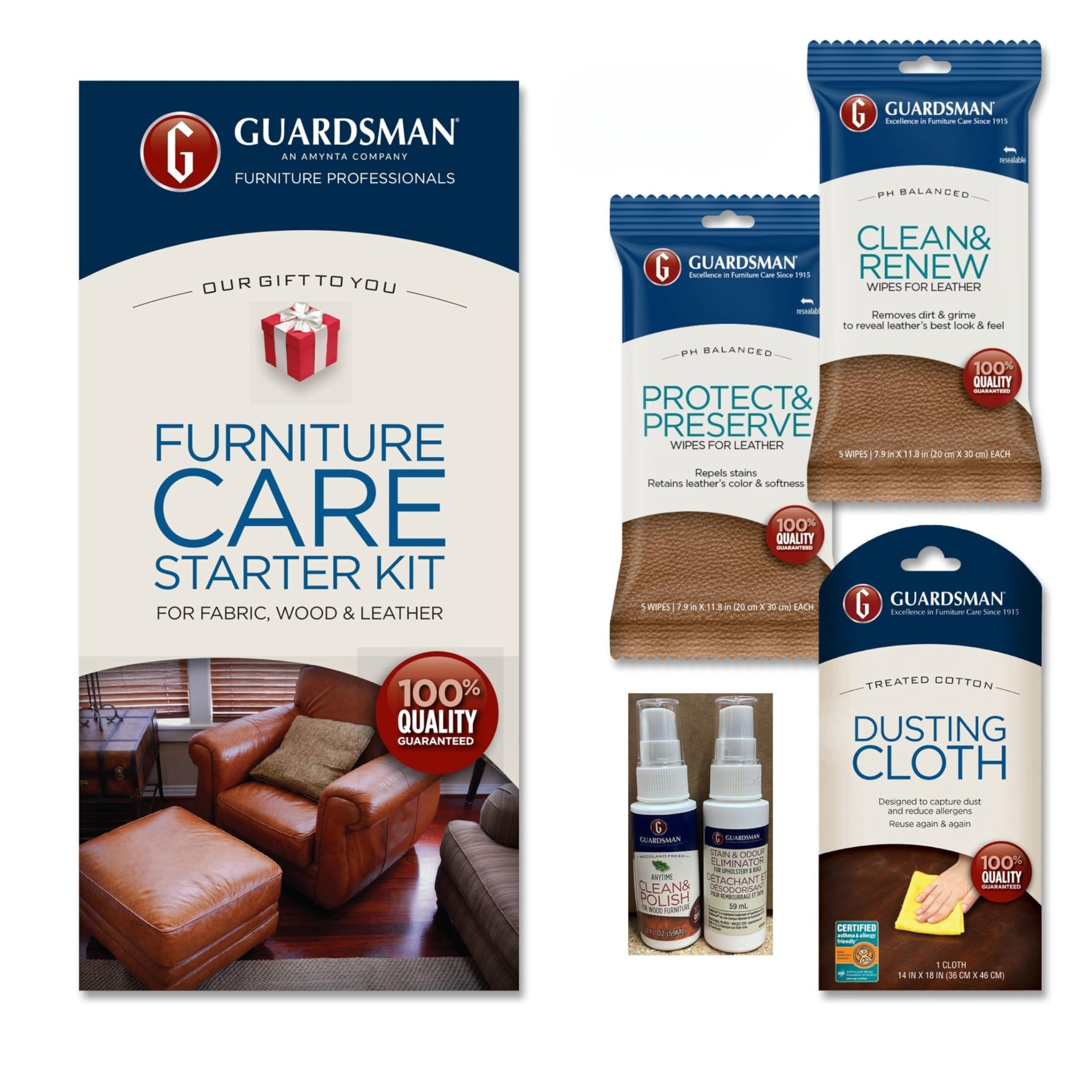 Furniture Care Kit; Leather Conditioner