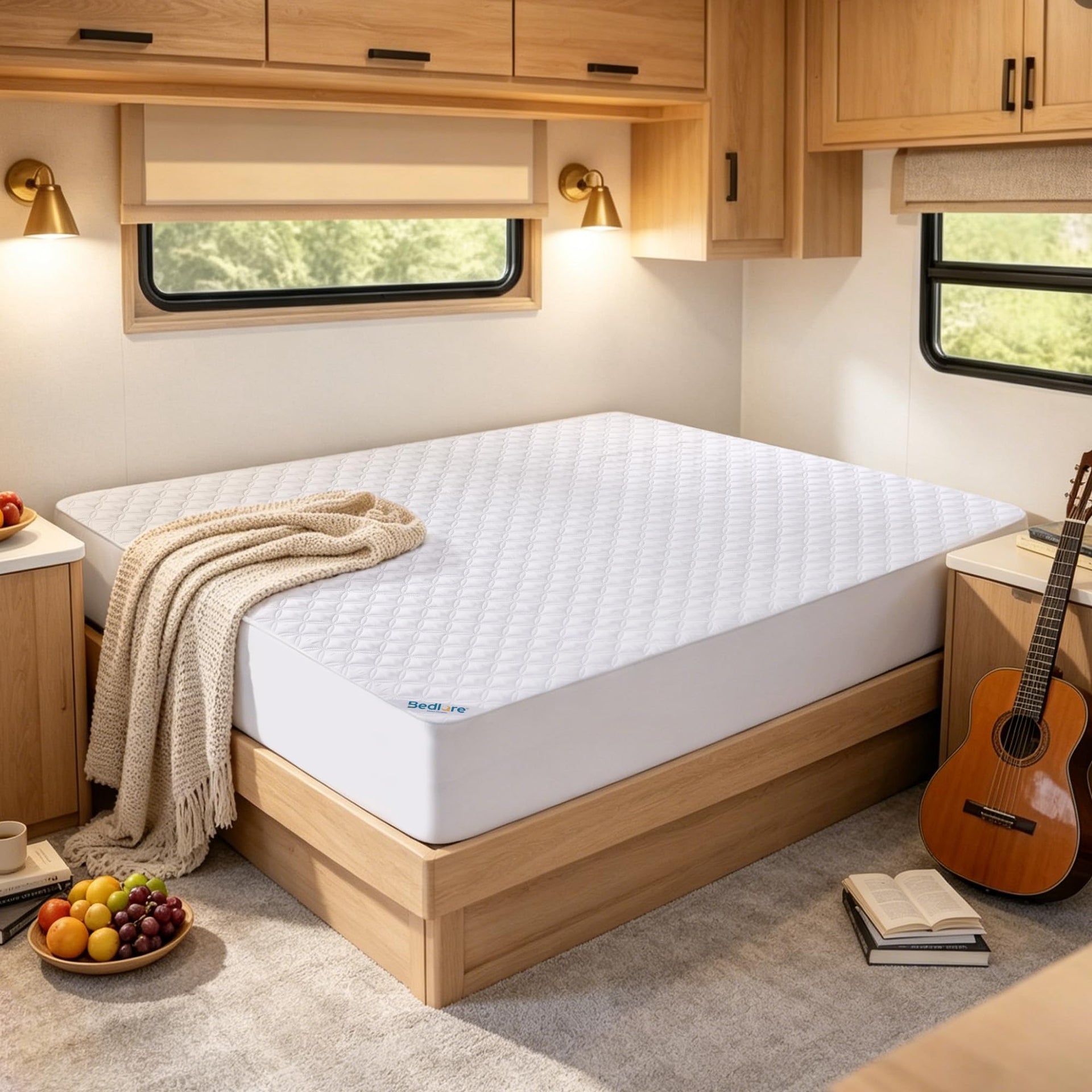 Waterproof RV Queen Size Mattress Protector