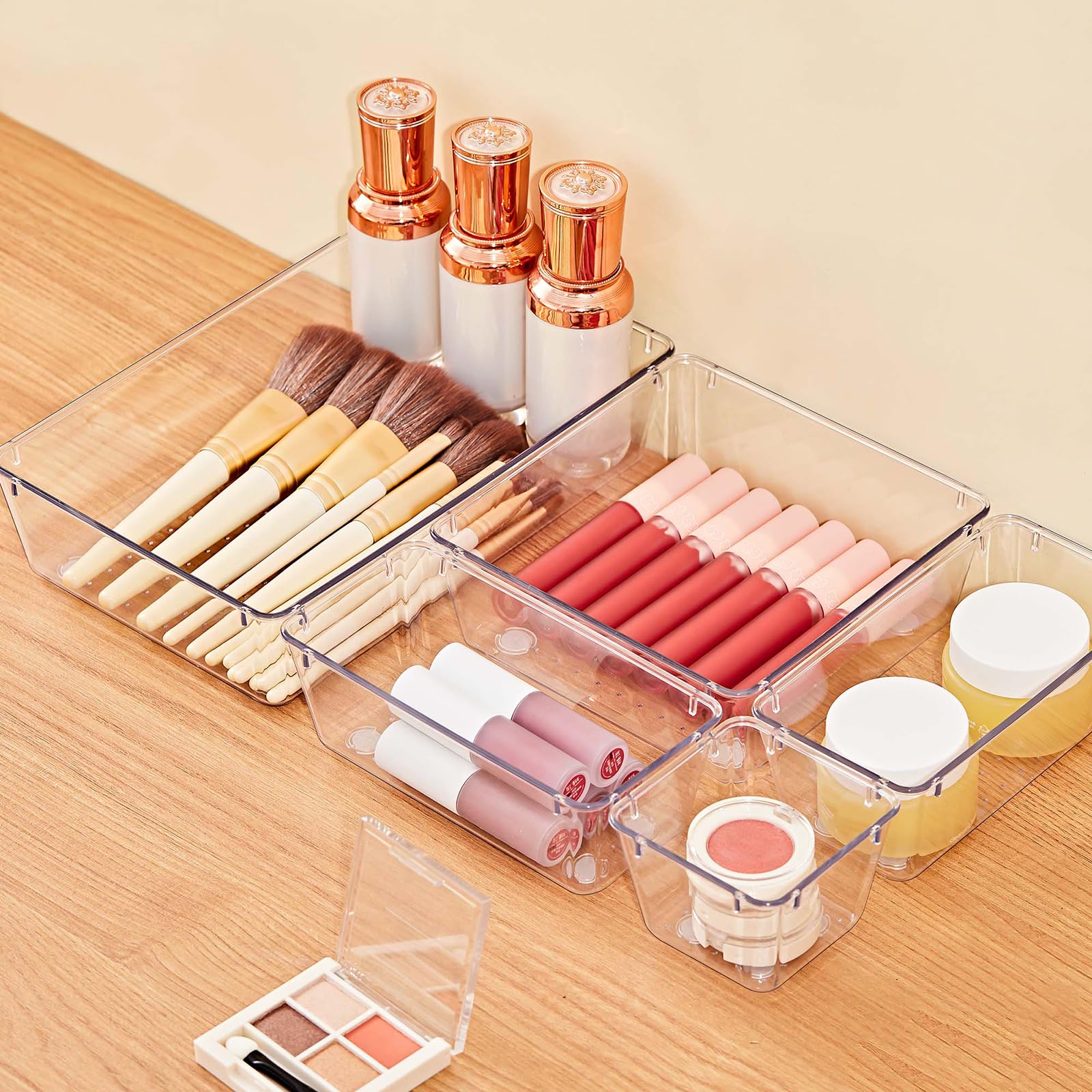 22 Piece Drawer Organizer with Non (22 Count)