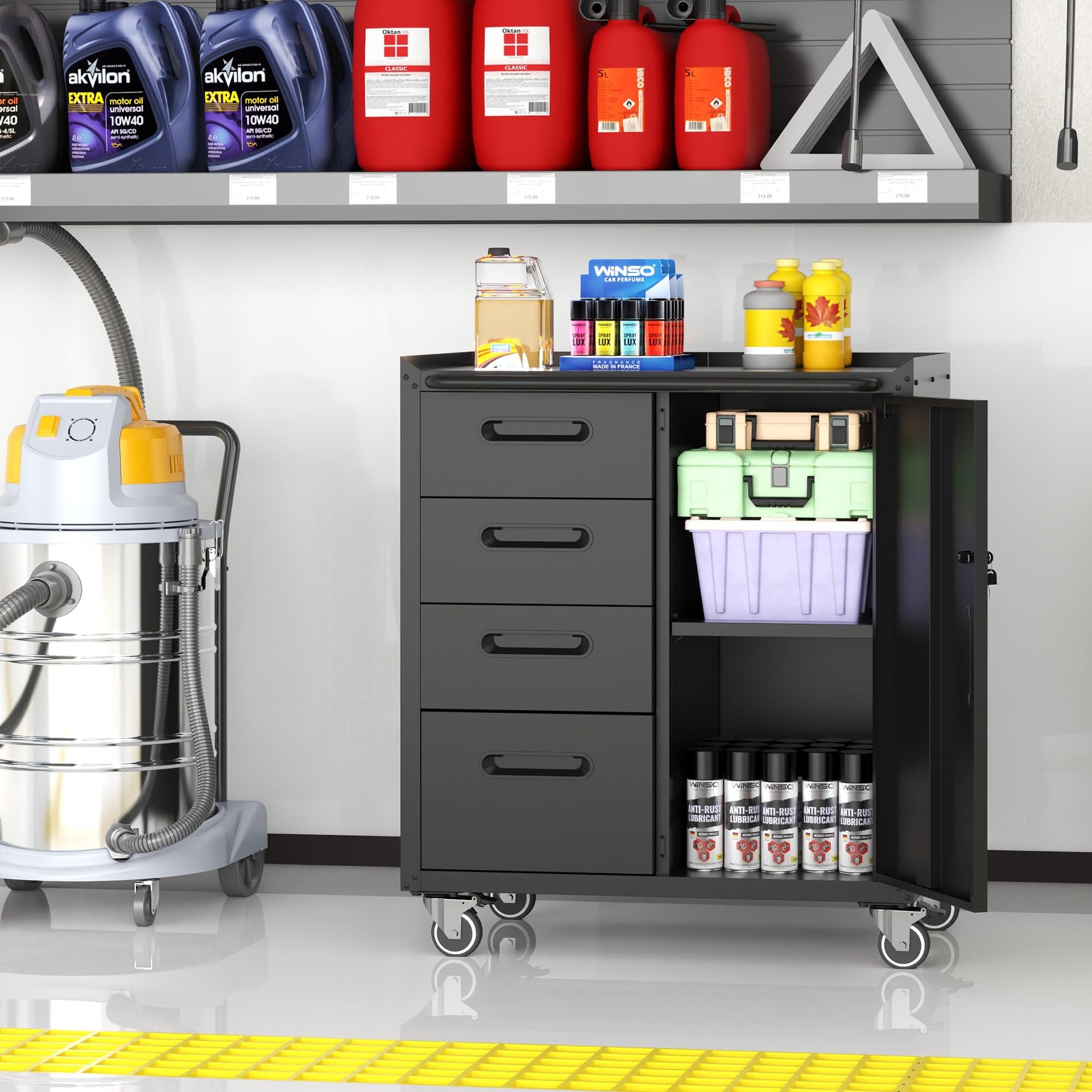 Metal Storage Cabinet for Garage