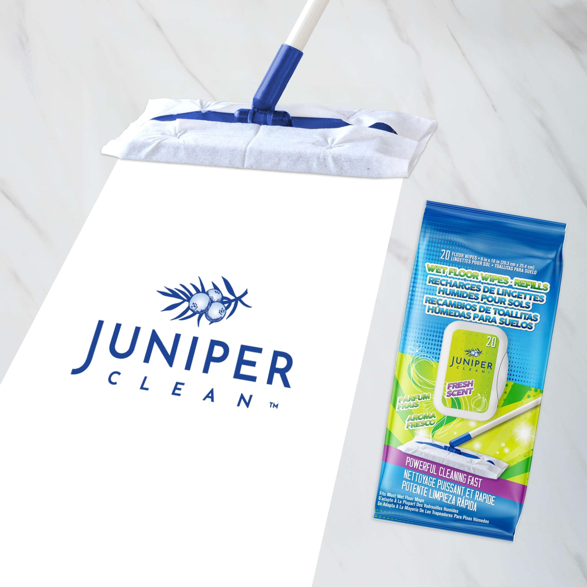 Wet Floor Wipes (60 Count)