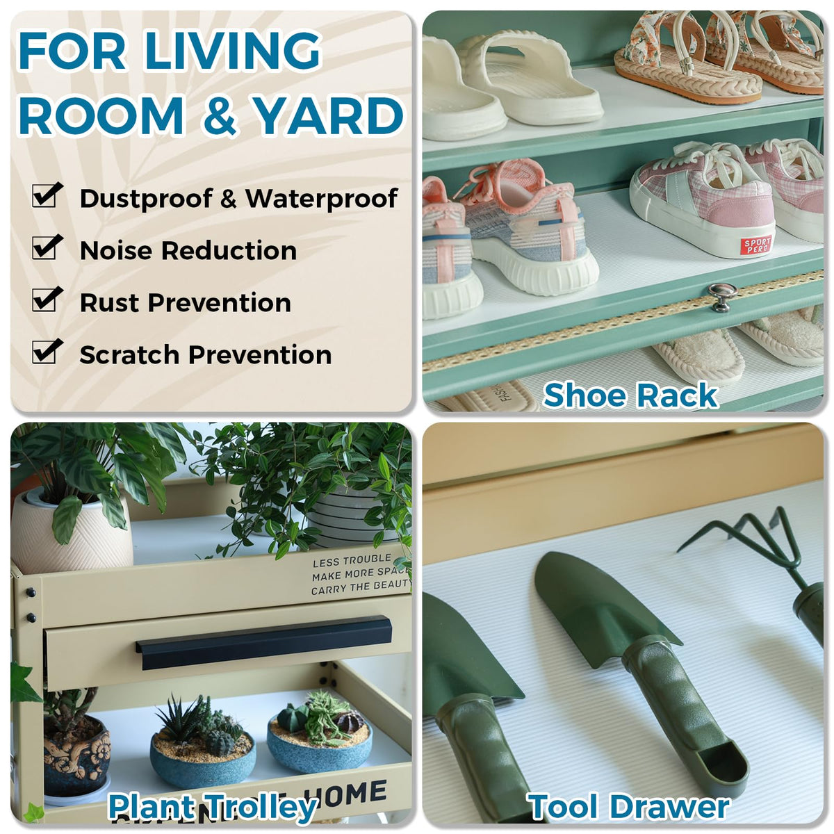 Shelf Liners 20 in x 20 ft EVA Drawer Mats