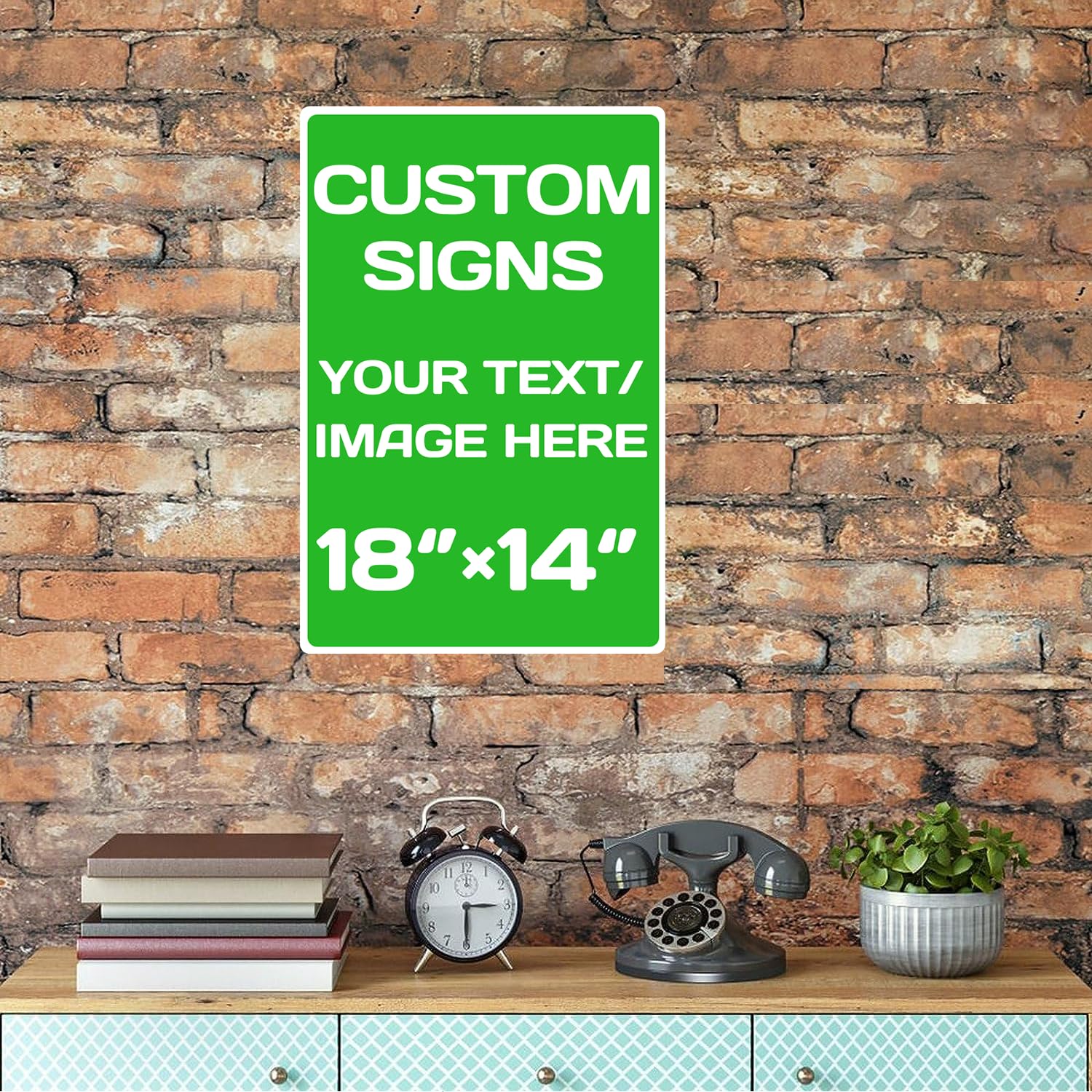 Personalized Aluminum Weatherproof Metal Signs