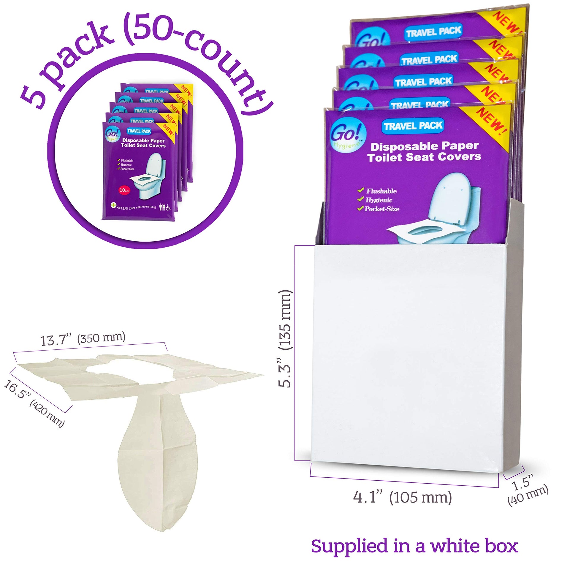 XL Travel Pack of 4 Packs (50 Count)
