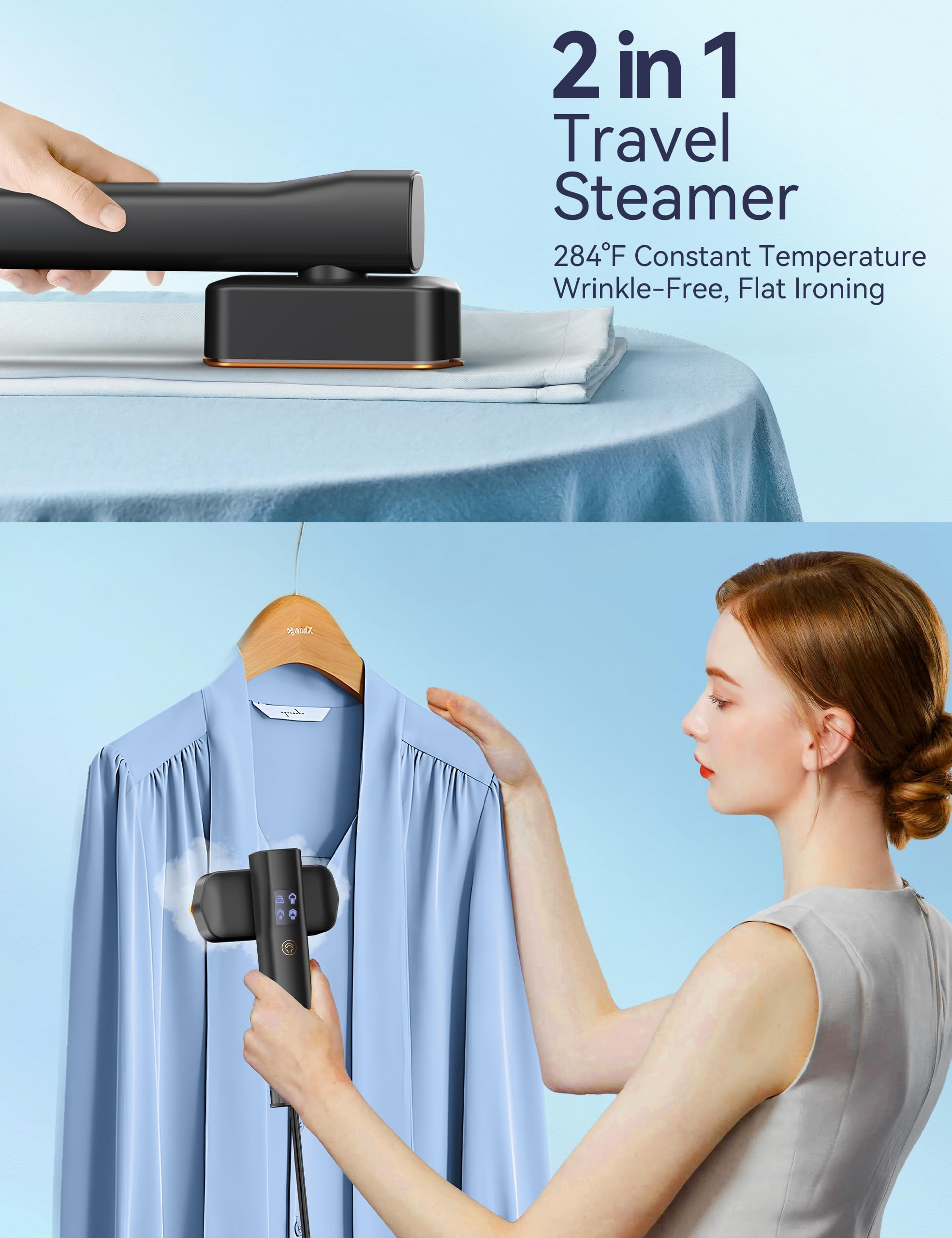 Steamer for Clothes Portable 2