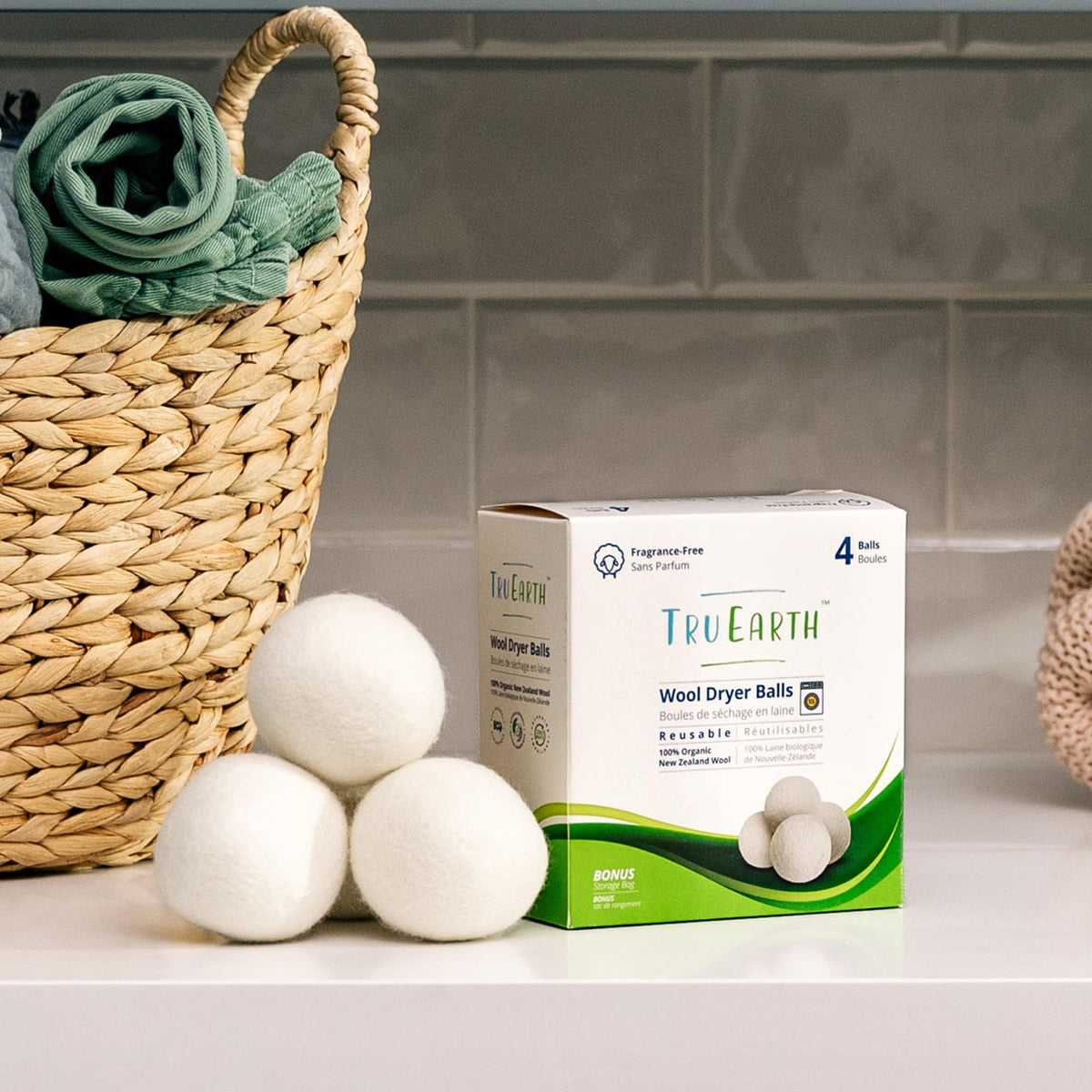 Wool Dryer Balls (4 Count)