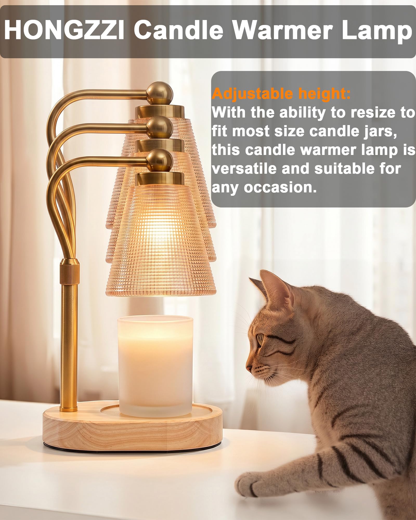 Candle Warmer Lamp with Timer