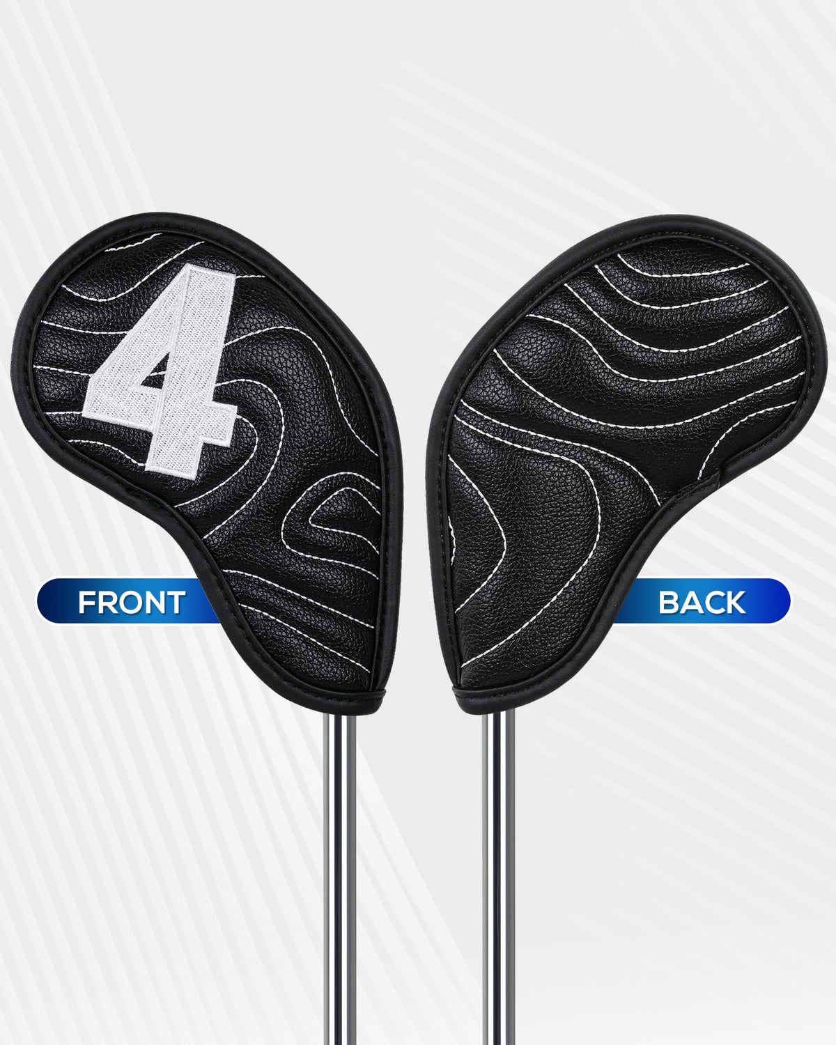 Magnetic Golf Iron Club Covers
