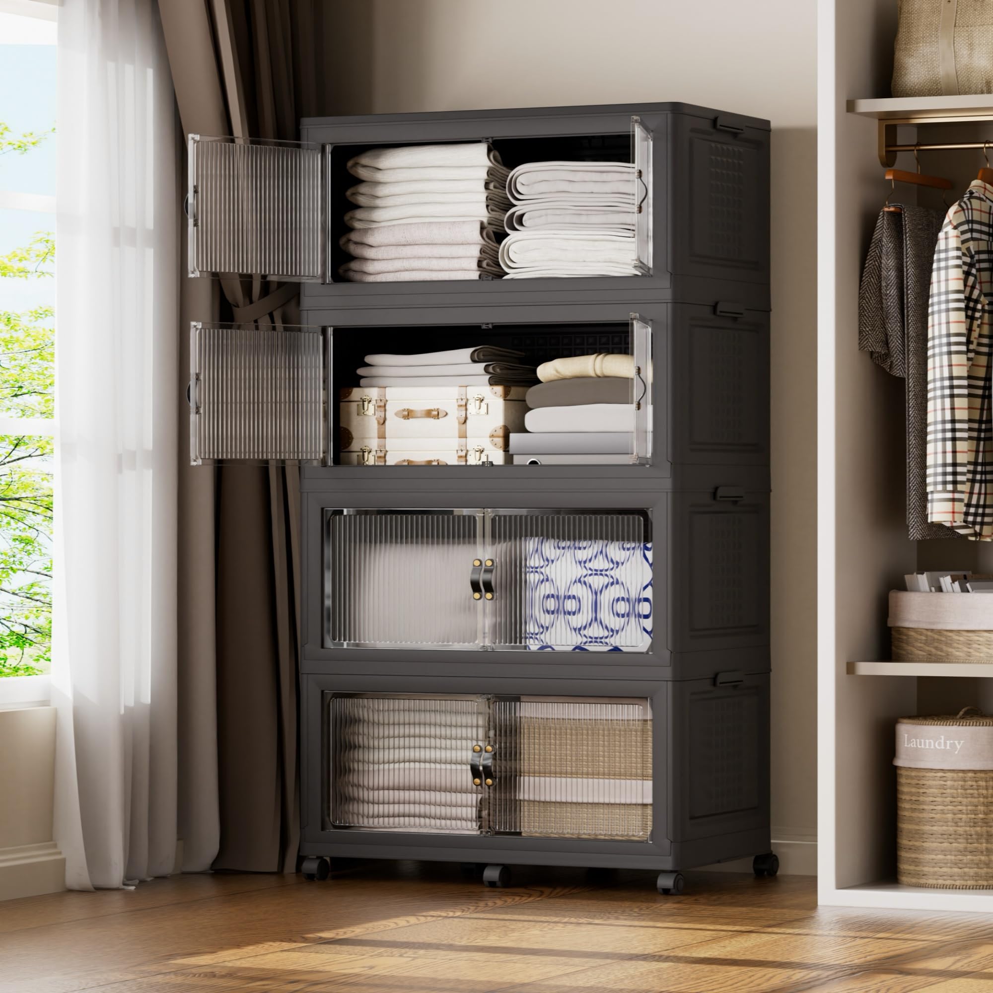 760Qt Stackable Storage Bins