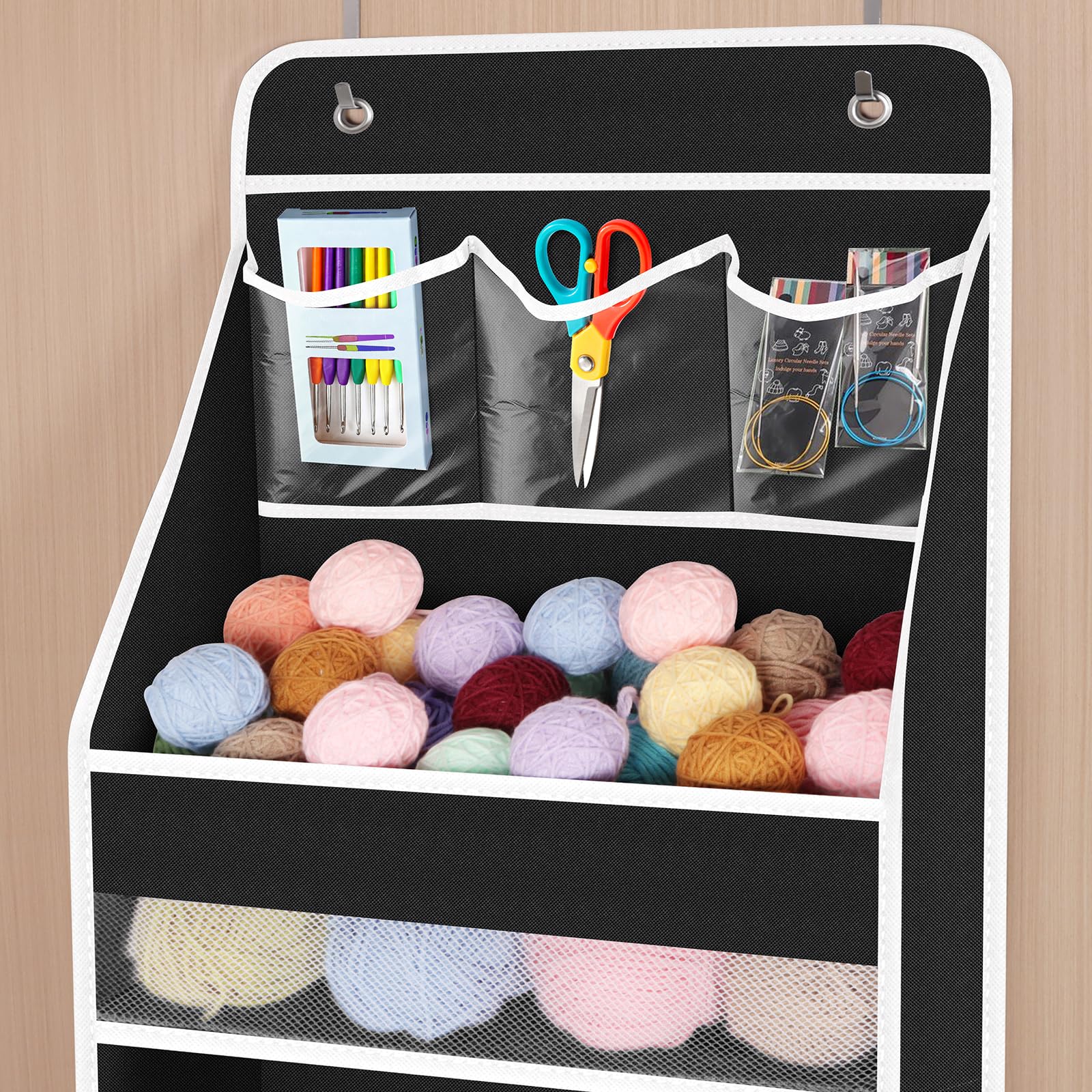 Fabric Over Door Hanging Organizer for Baby Nursery