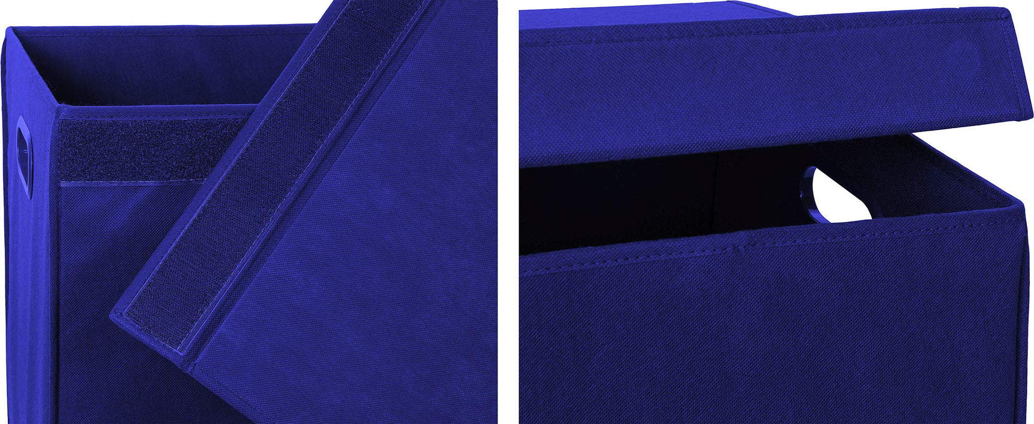 Double Laundry Hamper with Lid & Removable Bags