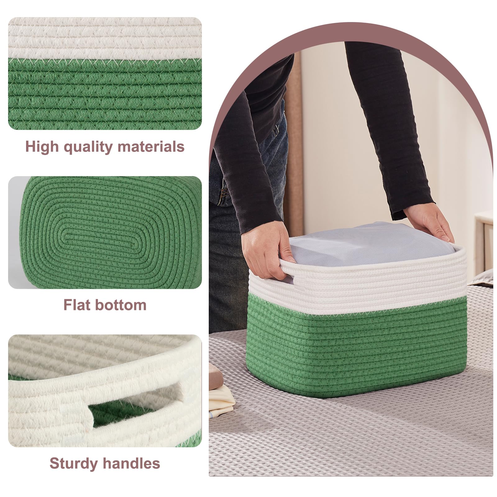 4 Pack Storage Basket (4 Count)