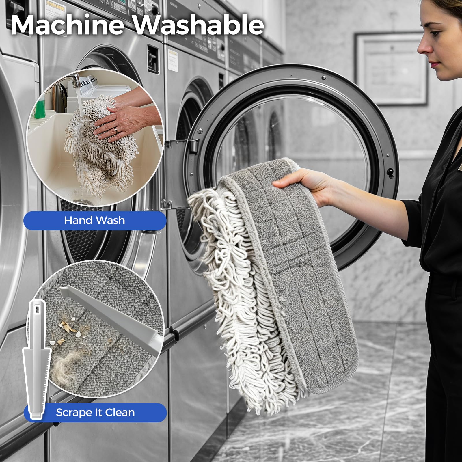 36" Commercial Dust Mop for Floor Cleaning