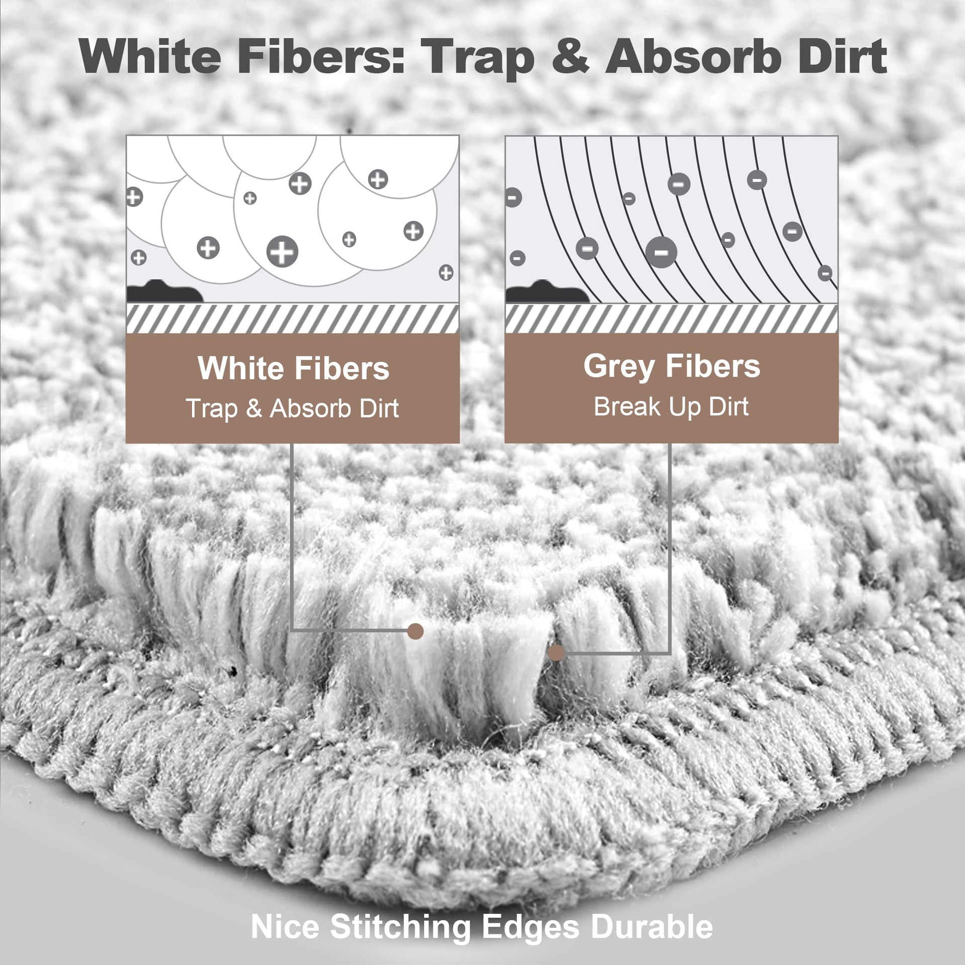 Microfiber Replacement Pad for 15" Flat Mop System