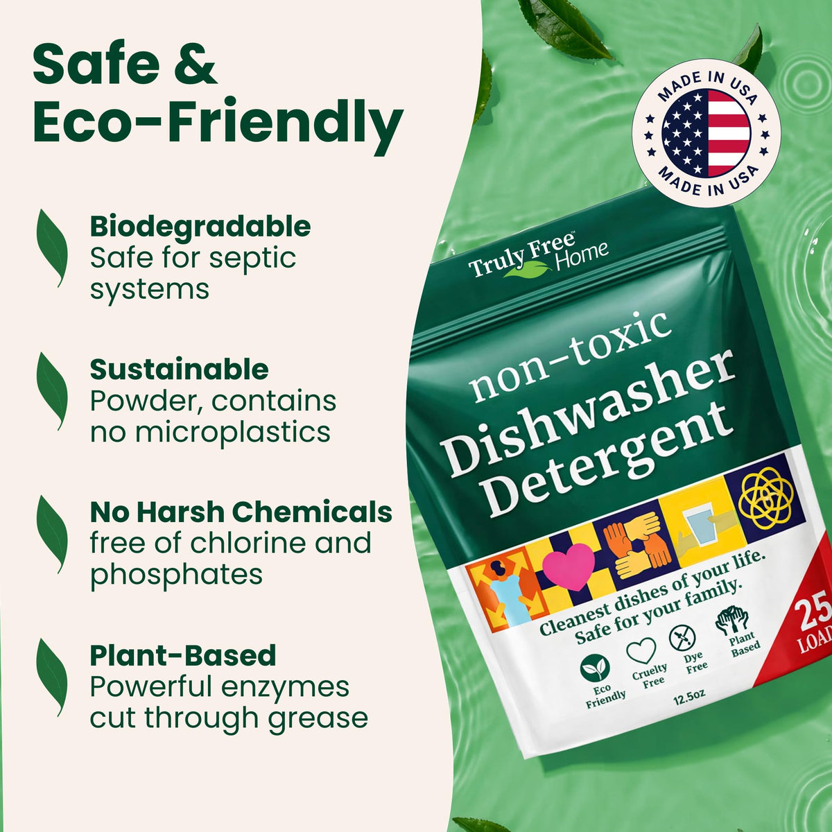 Dishwasher Detergent Powder (25 Ounce)