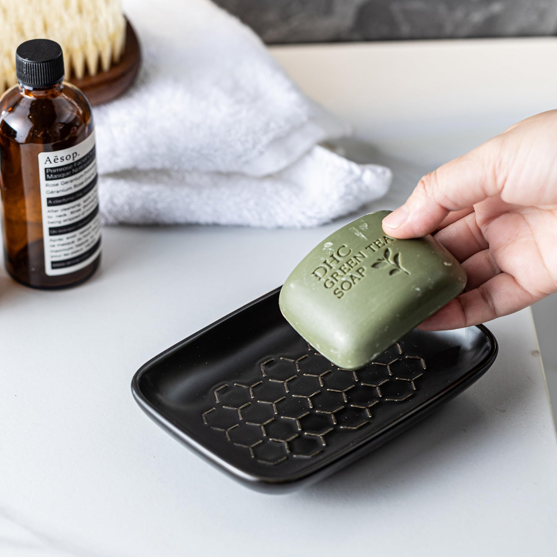 Ceramic Soap Dish for Shower